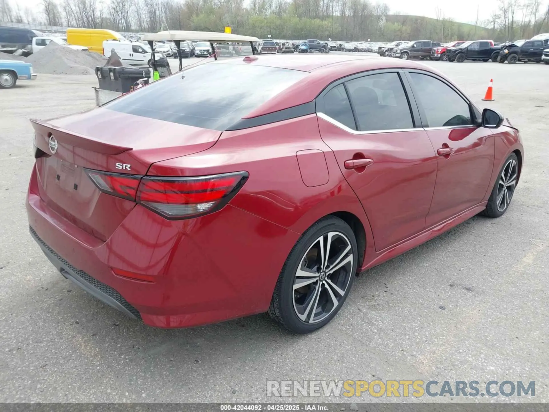 4 Photograph of a damaged car 3N1AB8DVXMY206346 NISSAN SENTRA 2021