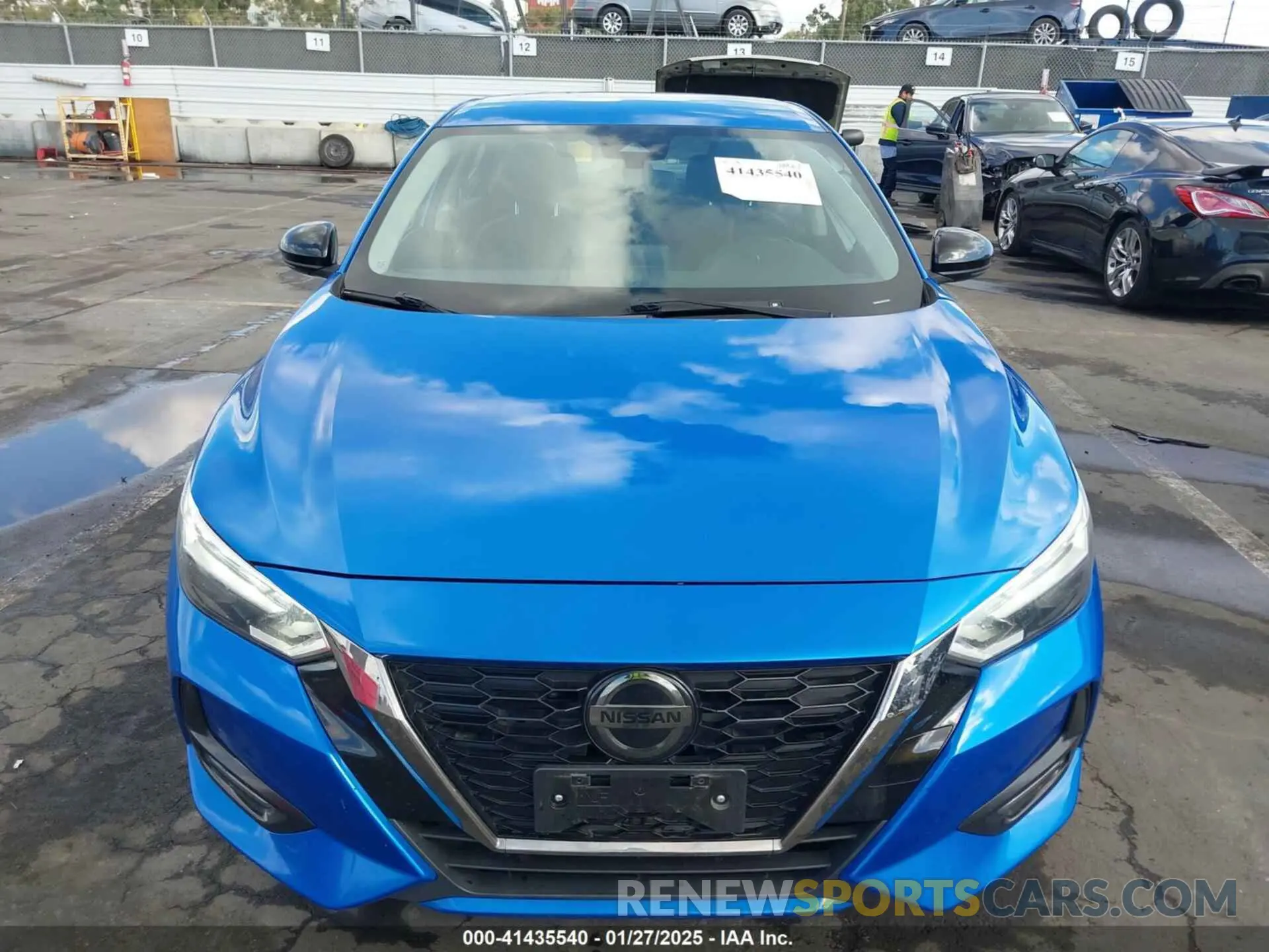 12 Photograph of a damaged car 3N1AB8DVXMY227391 NISSAN SENTRA 2021