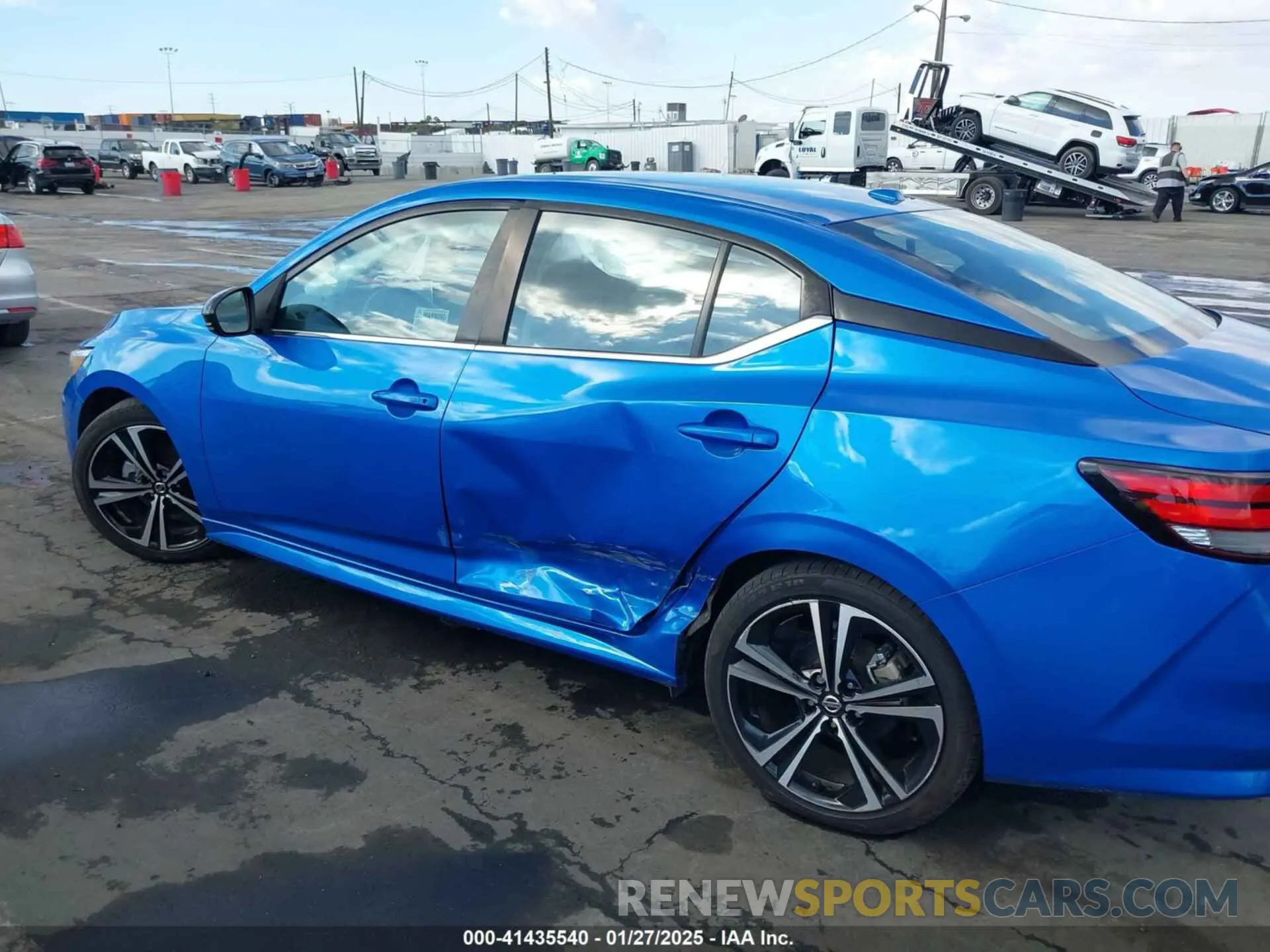 6 Photograph of a damaged car 3N1AB8DVXMY227391 NISSAN SENTRA 2021