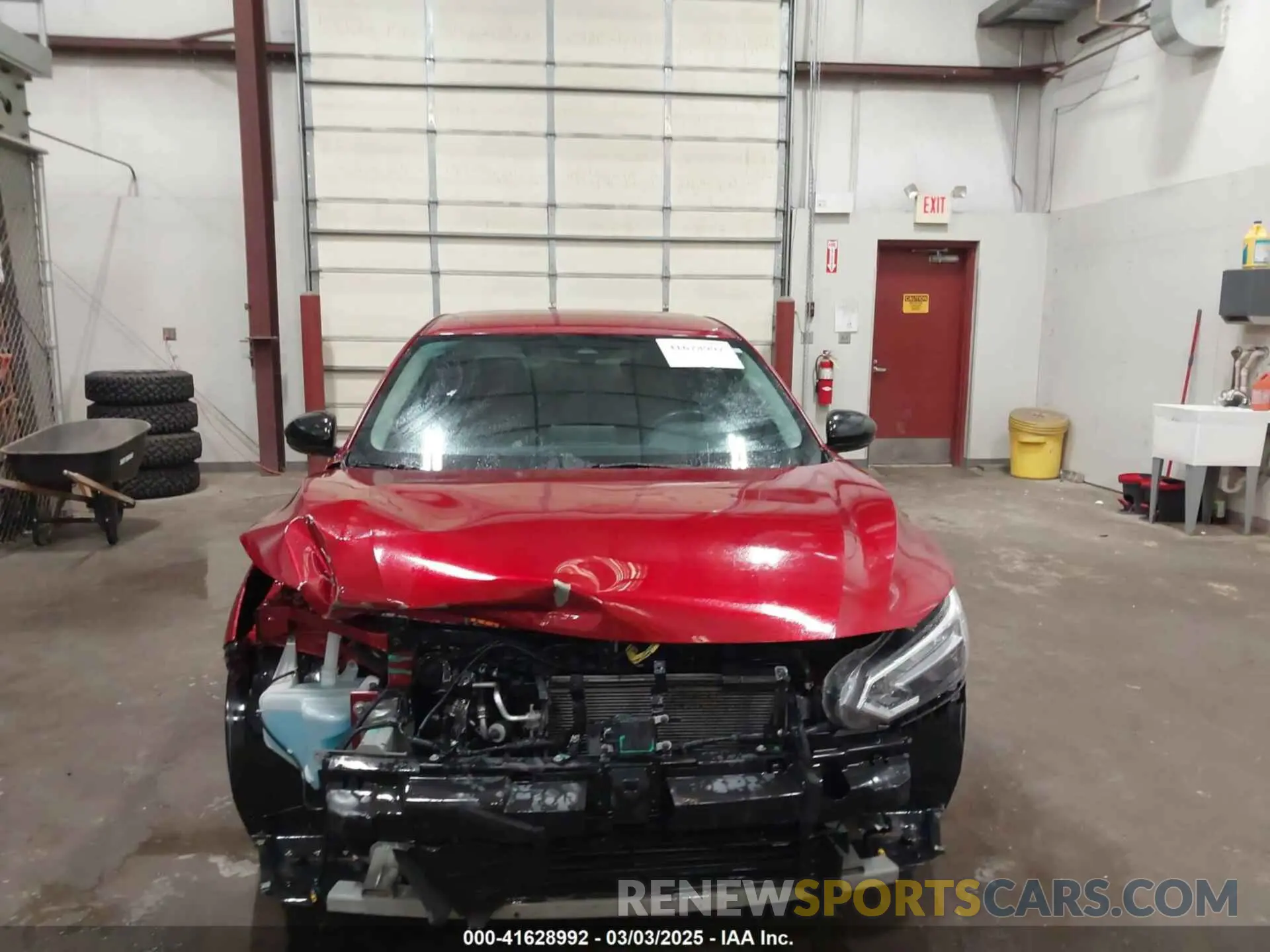 12 Photograph of a damaged car 3N1AB8DVXMY251223 NISSAN SENTRA 2021