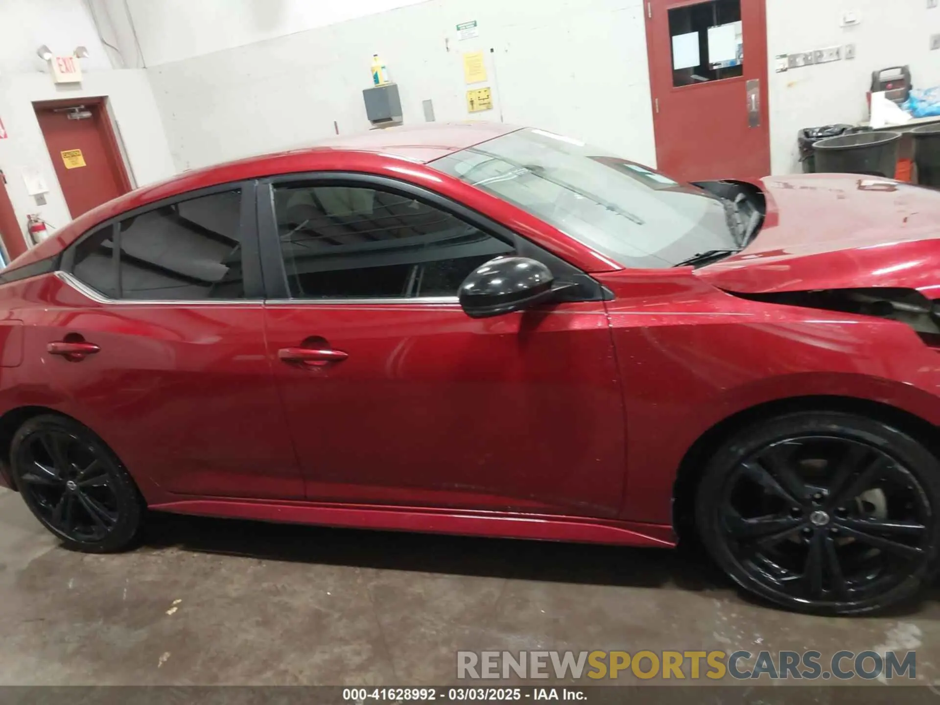 13 Photograph of a damaged car 3N1AB8DVXMY251223 NISSAN SENTRA 2021