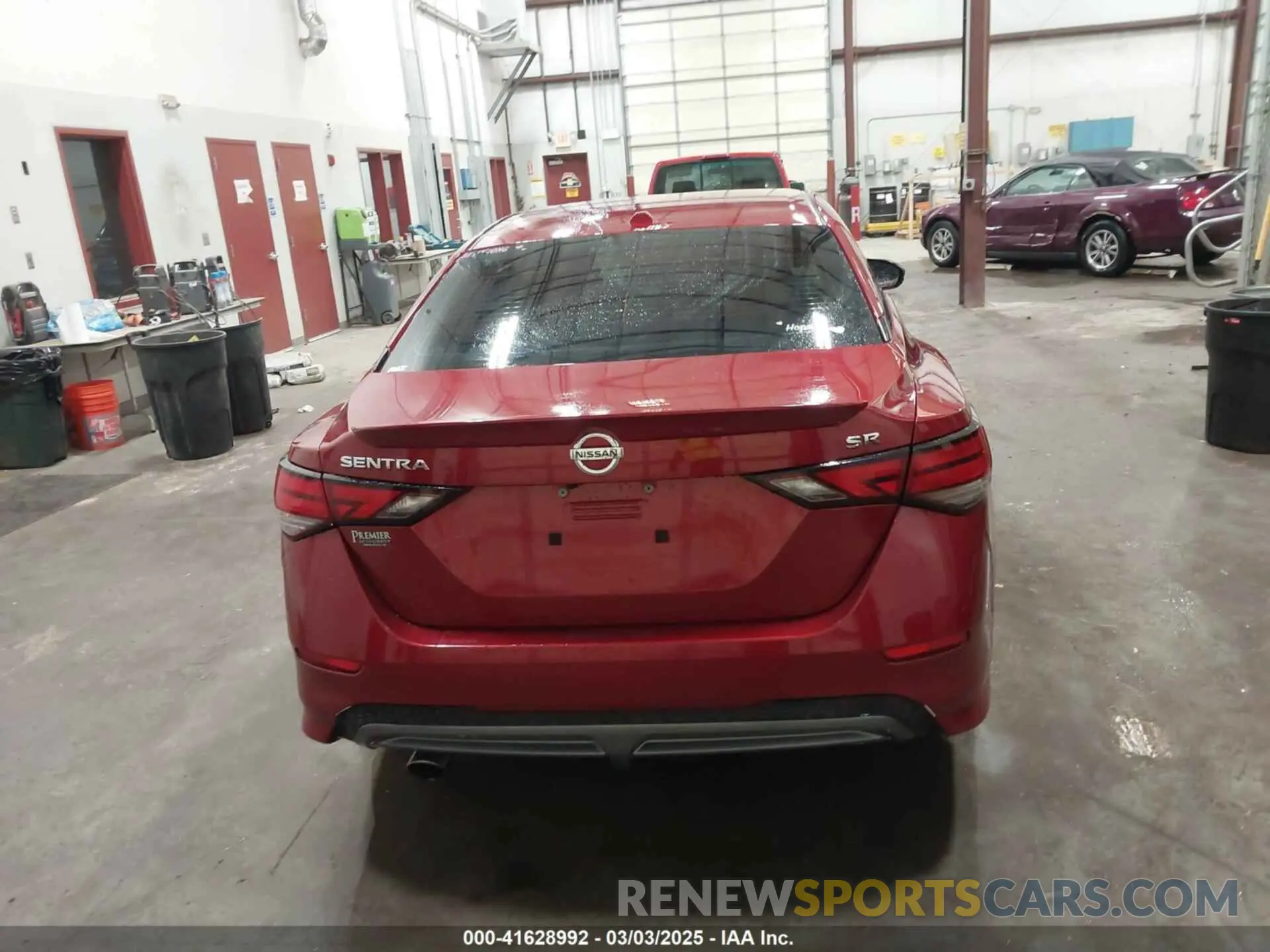 16 Photograph of a damaged car 3N1AB8DVXMY251223 NISSAN SENTRA 2021