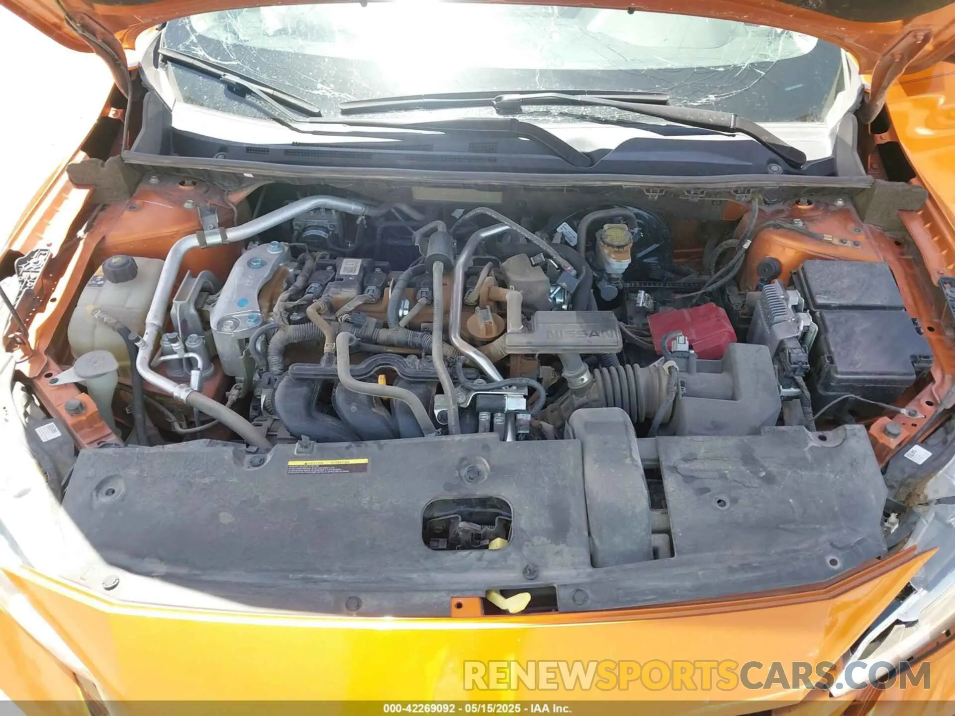 10 Photograph of a damaged car 3N1AB8DVXMY266451 NISSAN SENTRA 2021
