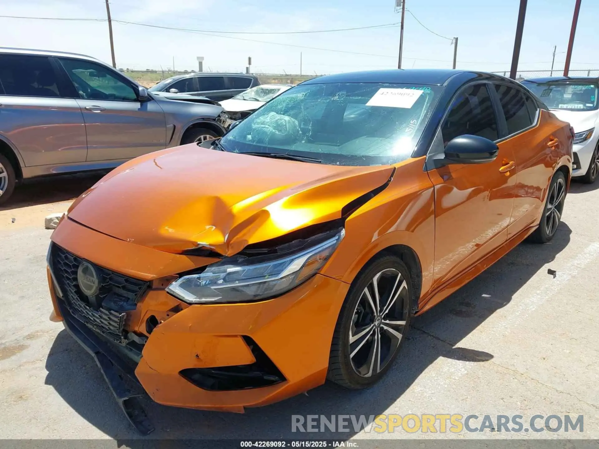 6 Photograph of a damaged car 3N1AB8DVXMY266451 NISSAN SENTRA 2021