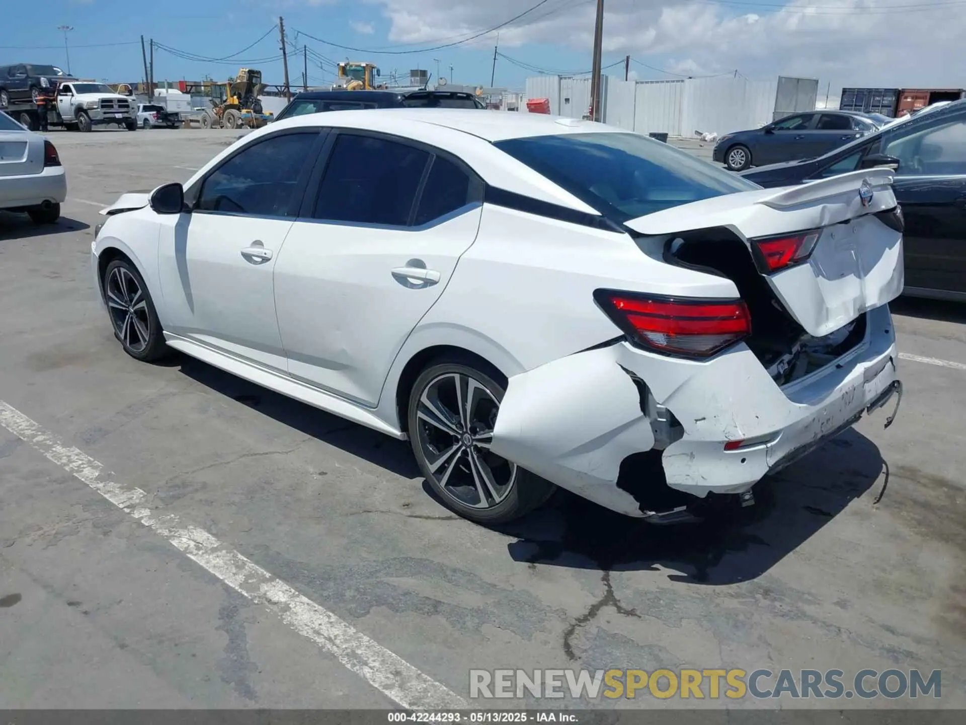 3 Photograph of a damaged car 3N1AB8DVXMY291897 NISSAN SENTRA 2021