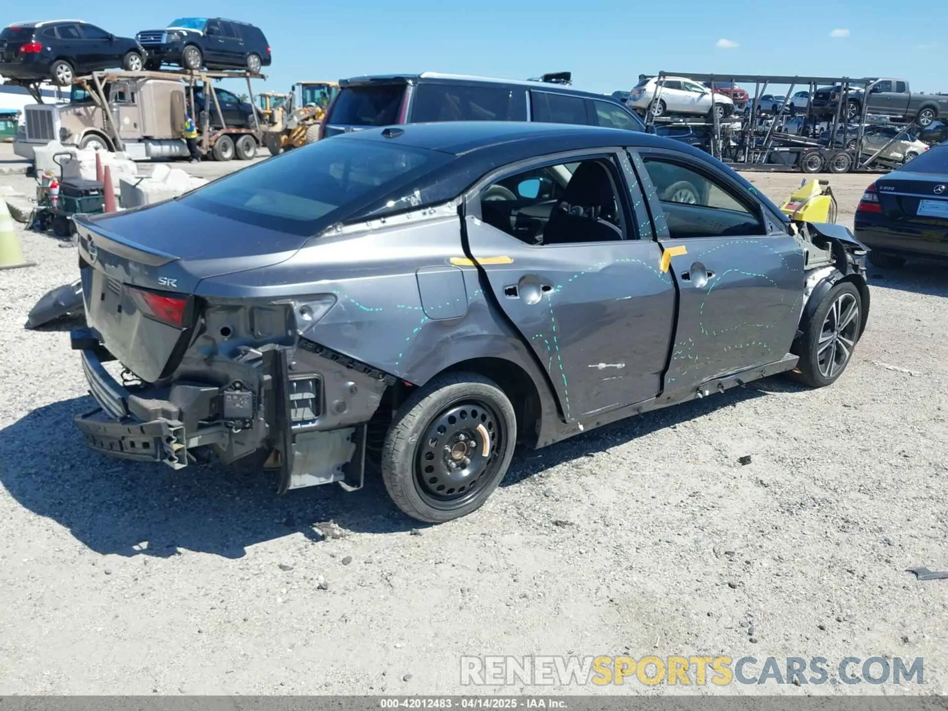 4 Фотография поврежденного автомобиля 3N1AB8DVXMY316815 NISSAN SENTRA 2021