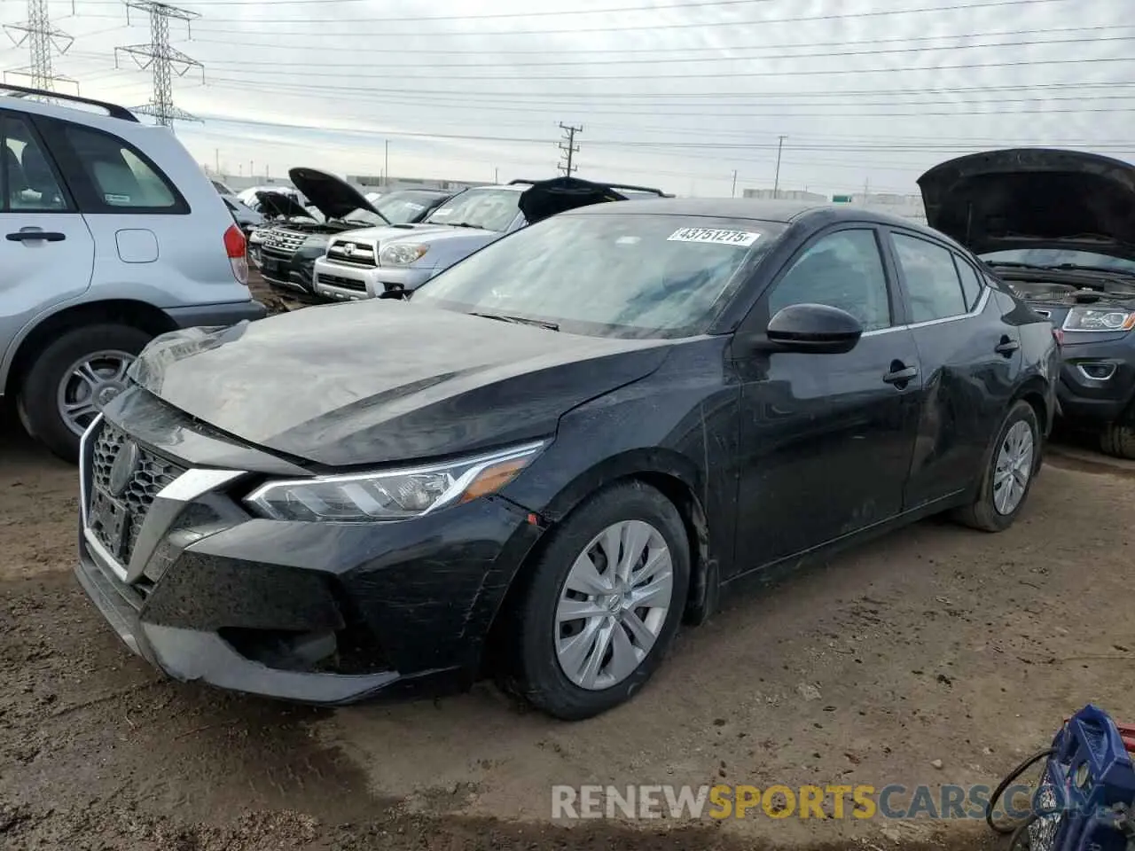 1 Фотография поврежденного автомобиля 3N1AB8BV0NY210359 NISSAN SENTRA 2022