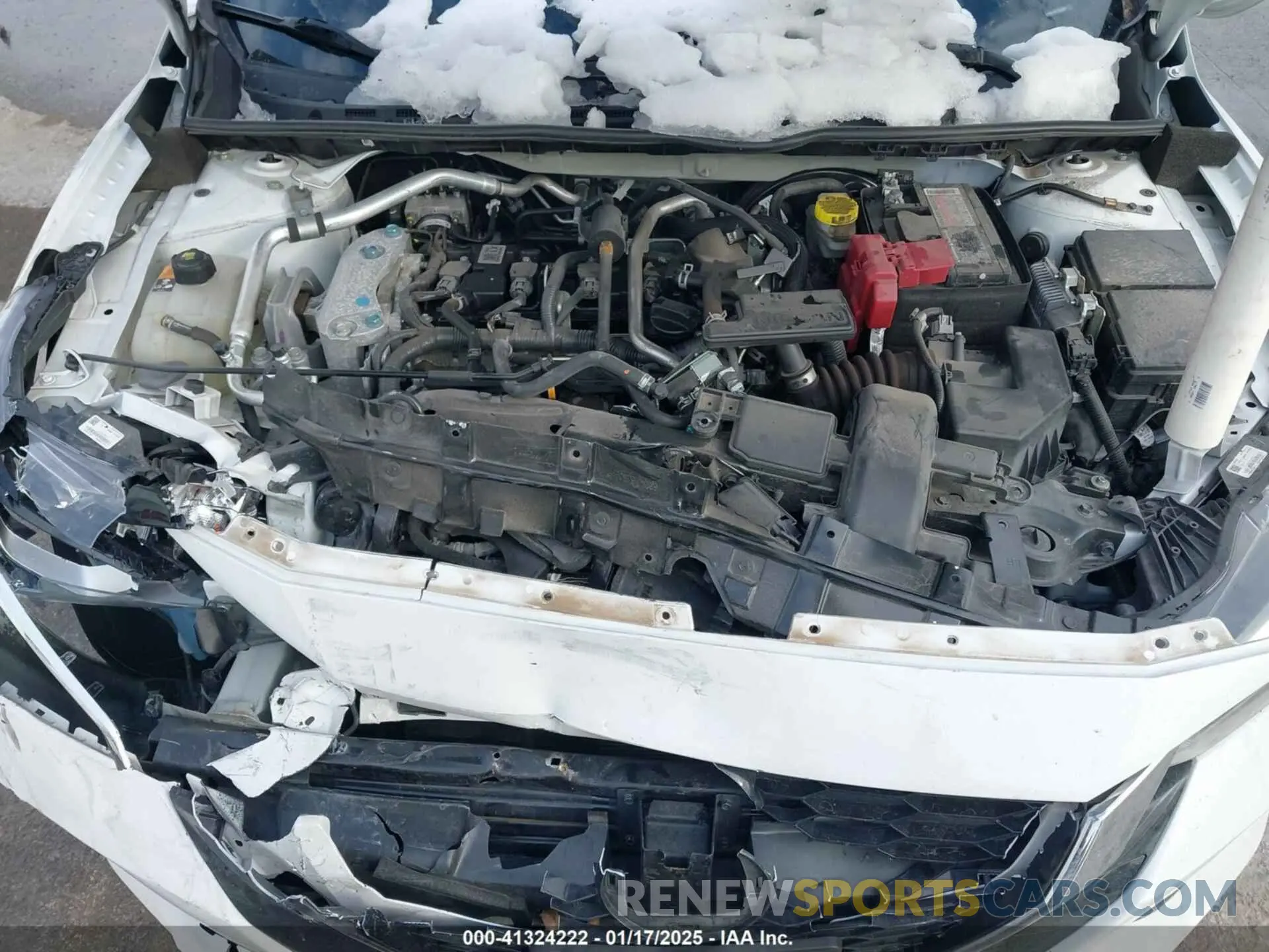 10 Photograph of a damaged car 3N1AB8BV0NY252854 NISSAN SENTRA 2022