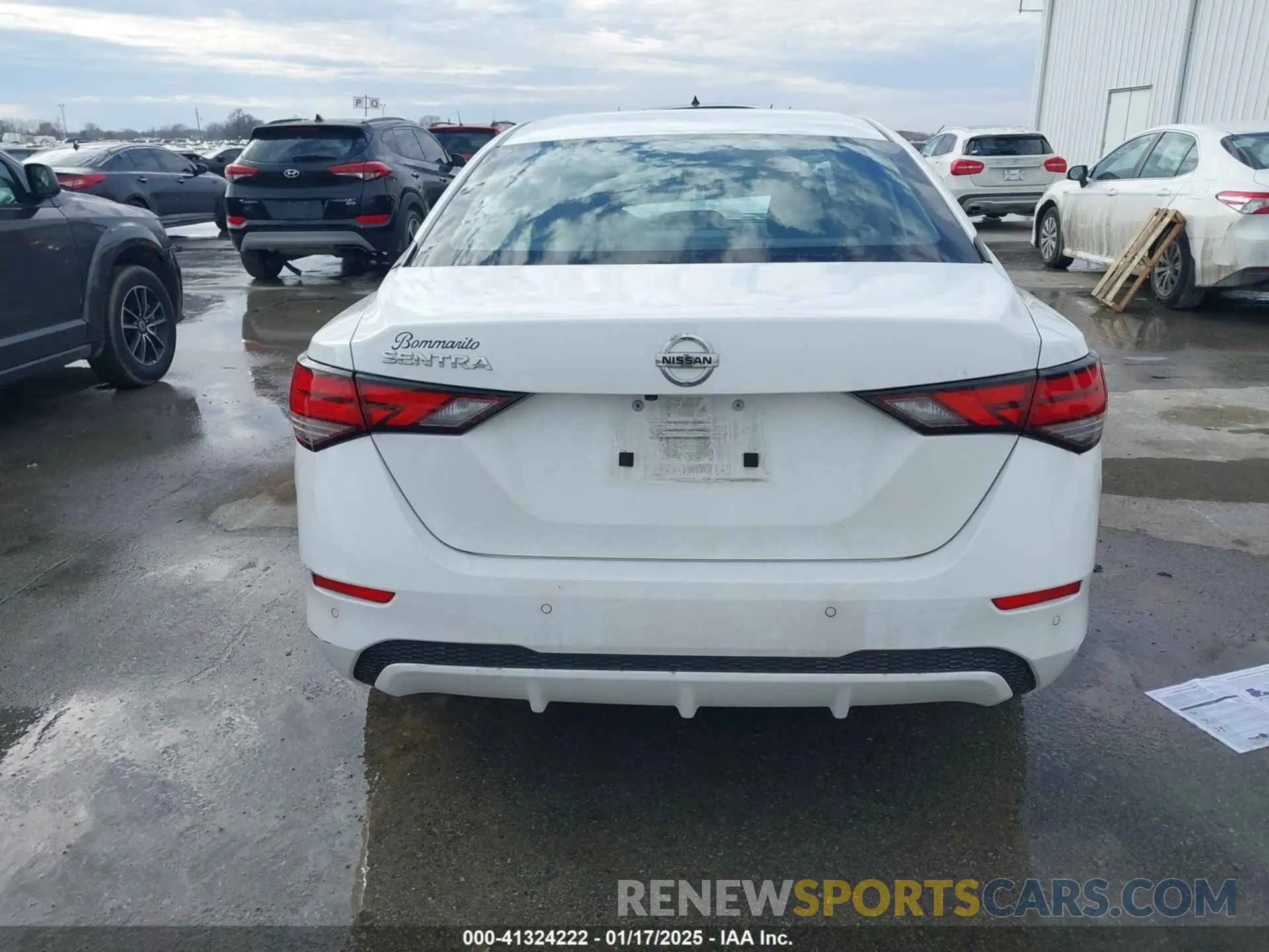 15 Photograph of a damaged car 3N1AB8BV0NY252854 NISSAN SENTRA 2022