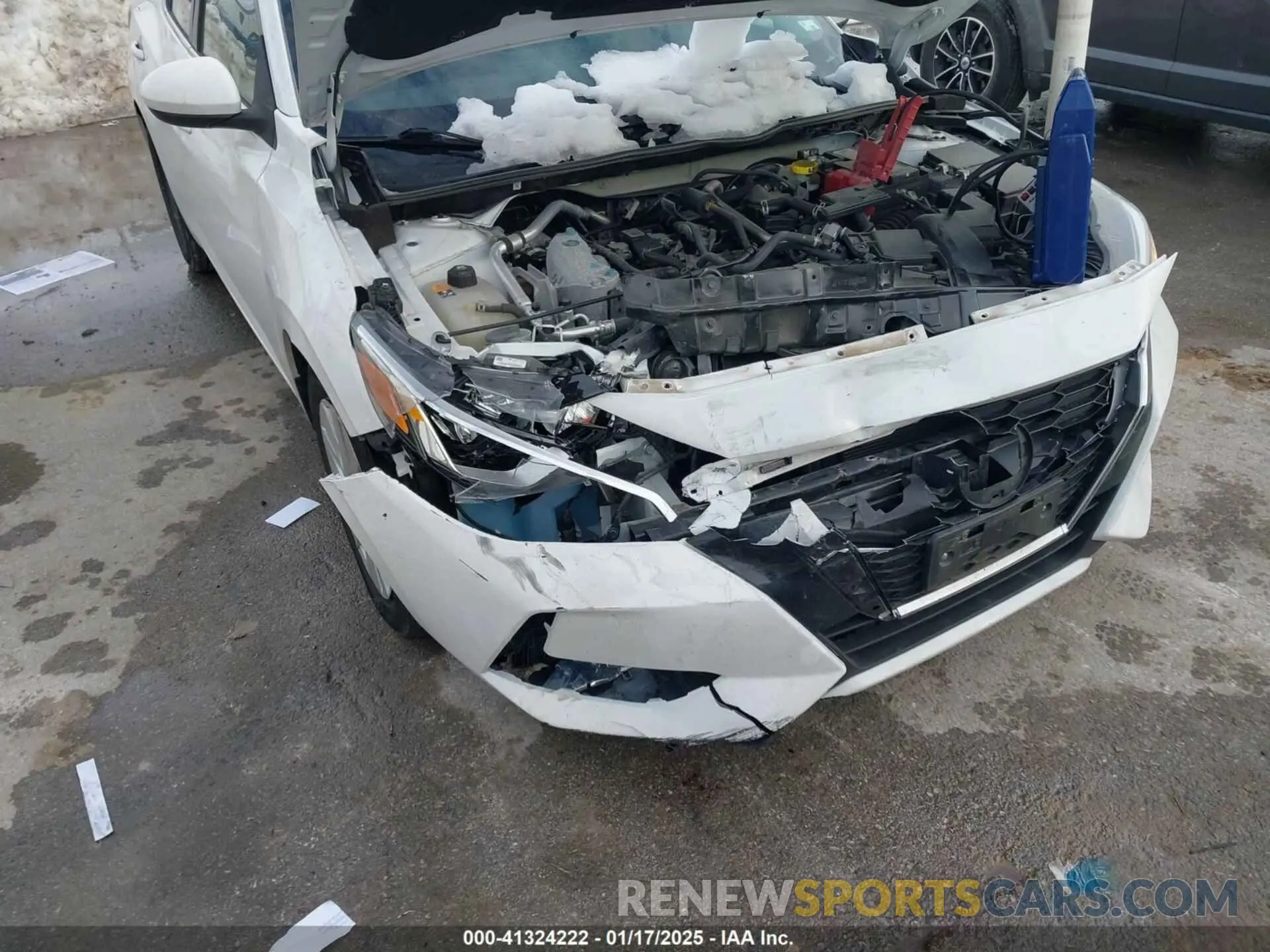 6 Photograph of a damaged car 3N1AB8BV0NY252854 NISSAN SENTRA 2022