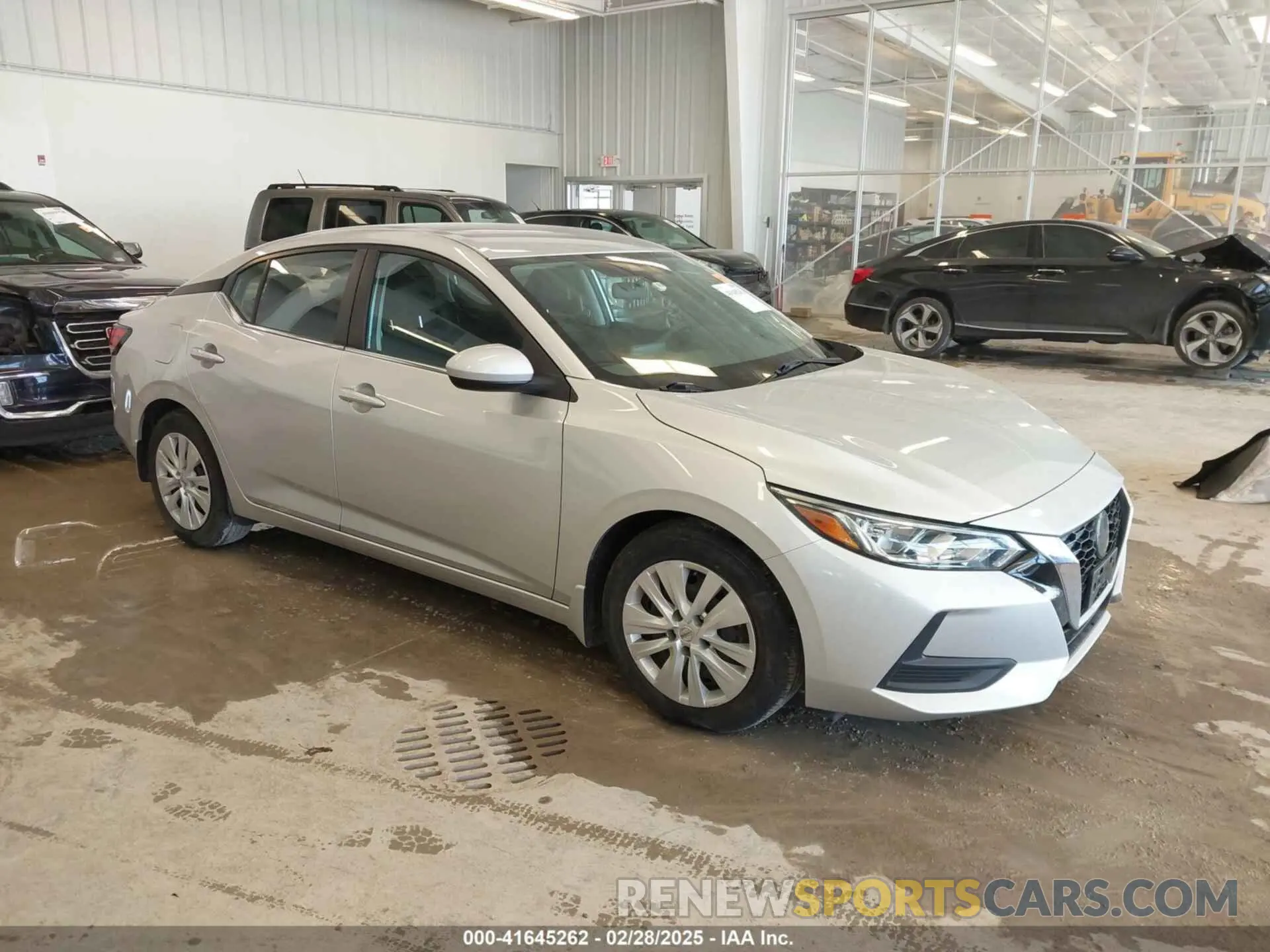 1 Photograph of a damaged car 3N1AB8BV0NY259819 NISSAN SENTRA 2022