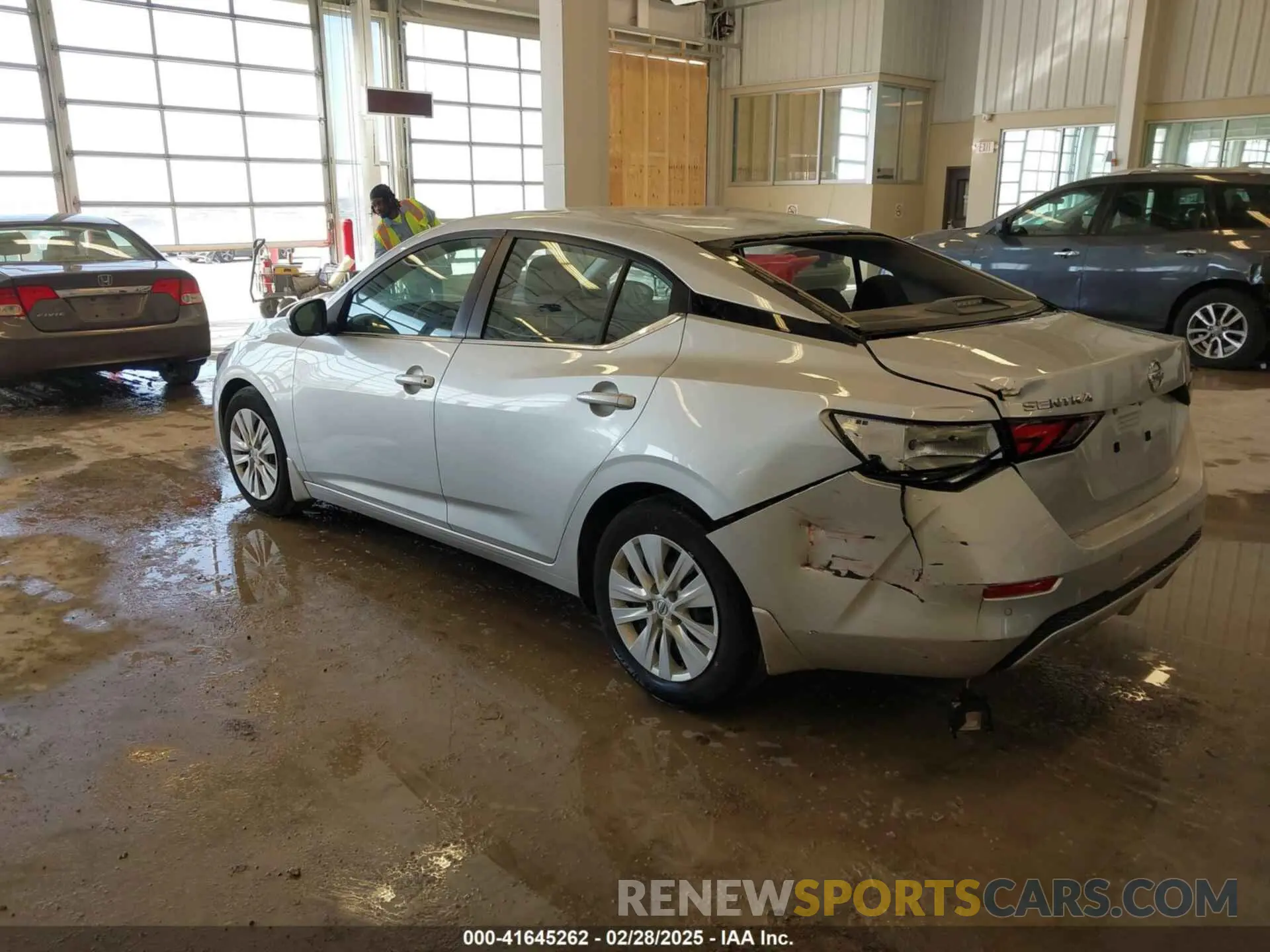 3 Photograph of a damaged car 3N1AB8BV0NY259819 NISSAN SENTRA 2022