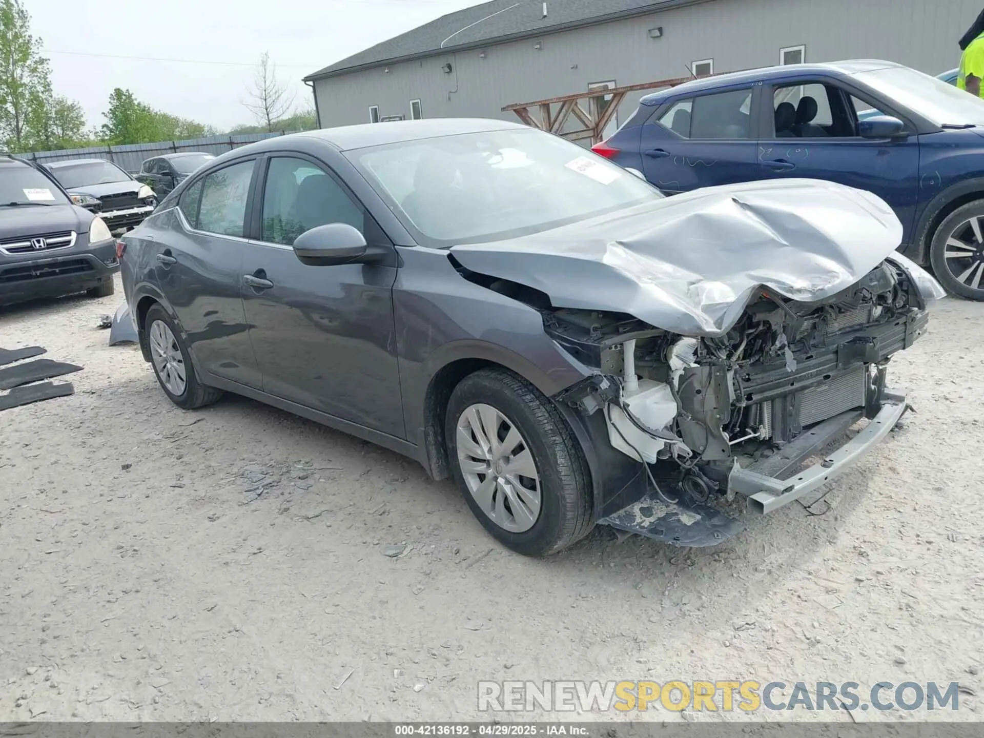 1 Фотография поврежденного автомобиля 3N1AB8BV0NY281819 NISSAN SENTRA 2022