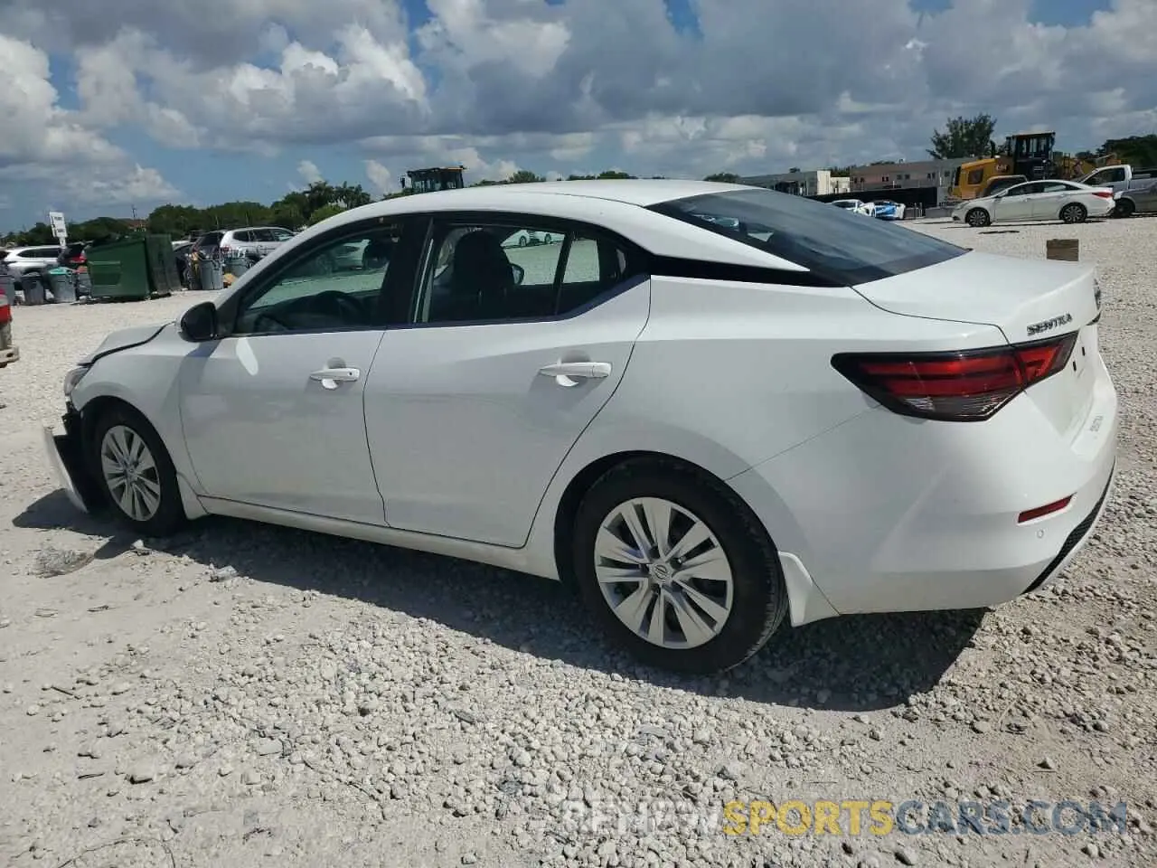 2 Photograph of a damaged car 3N1AB8BV1NY241250 NISSAN SENTRA 2022
