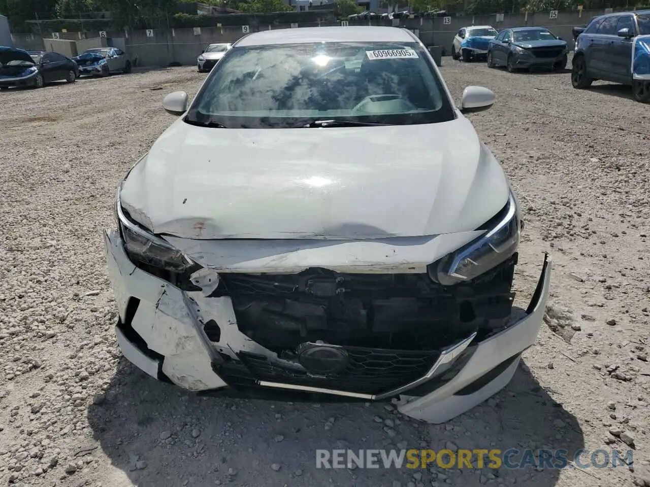 5 Photograph of a damaged car 3N1AB8BV1NY241250 NISSAN SENTRA 2022