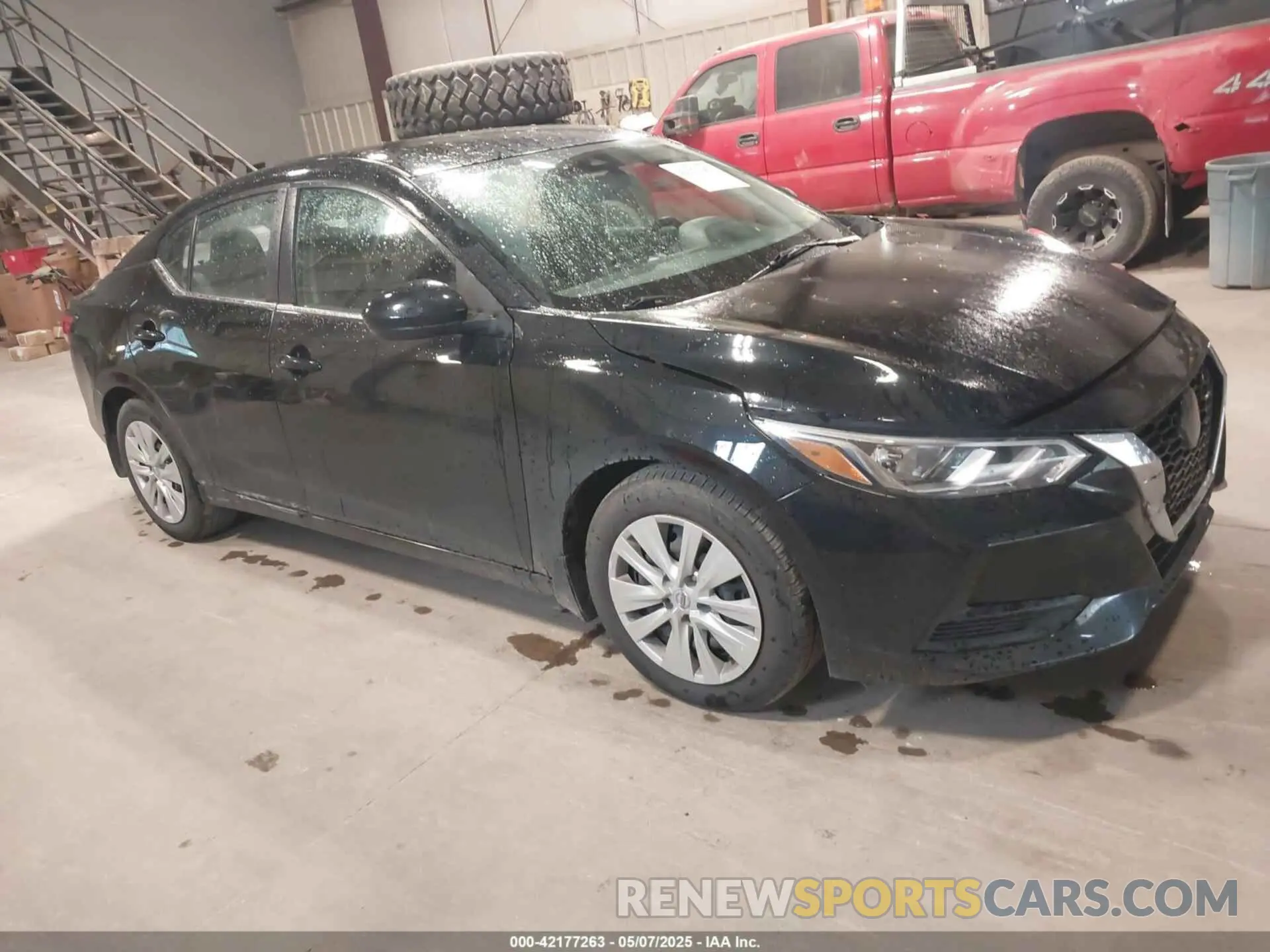 1 Photograph of a damaged car 3N1AB8BV2NY278405 NISSAN SENTRA 2022