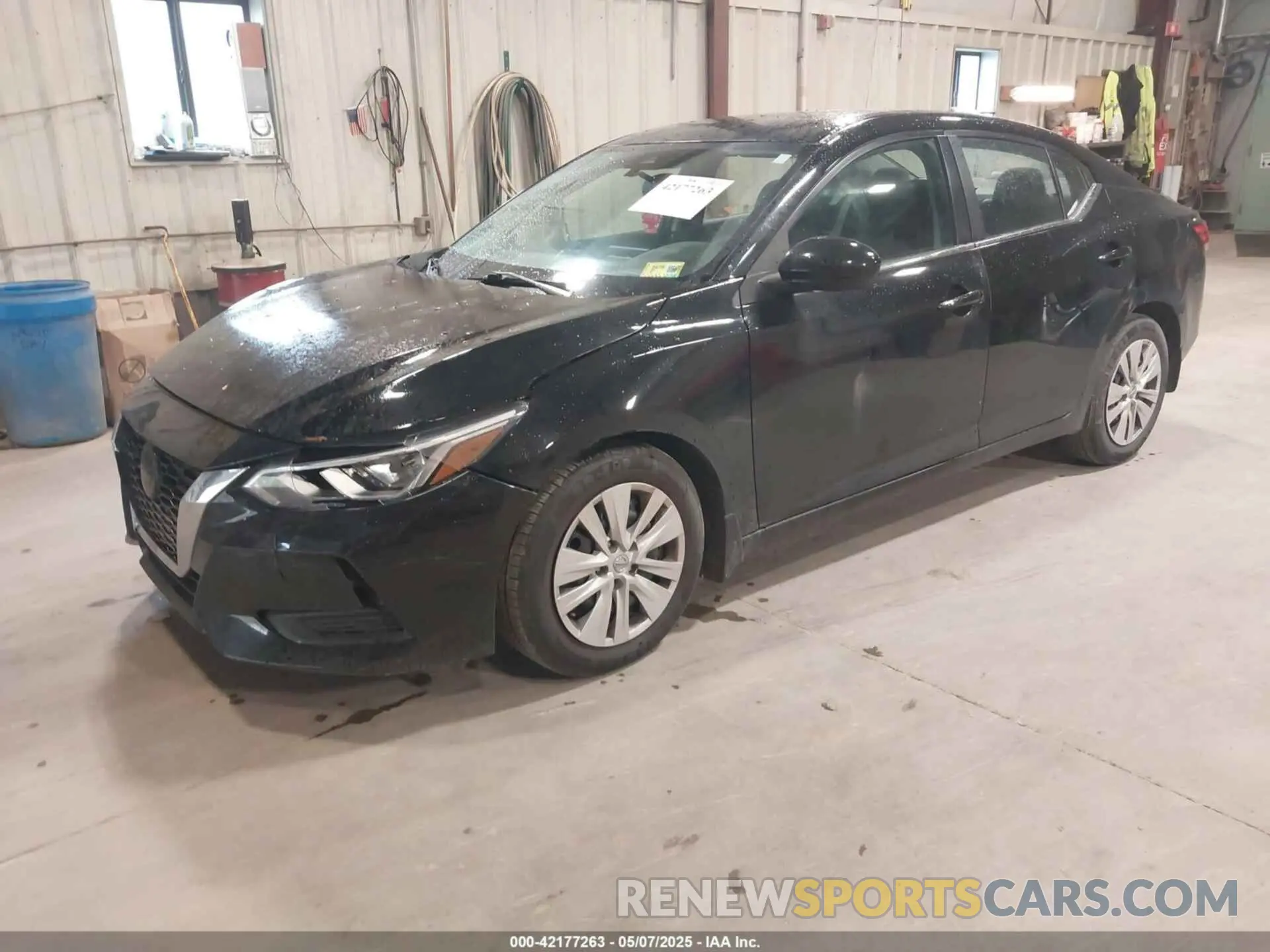 2 Photograph of a damaged car 3N1AB8BV2NY278405 NISSAN SENTRA 2022