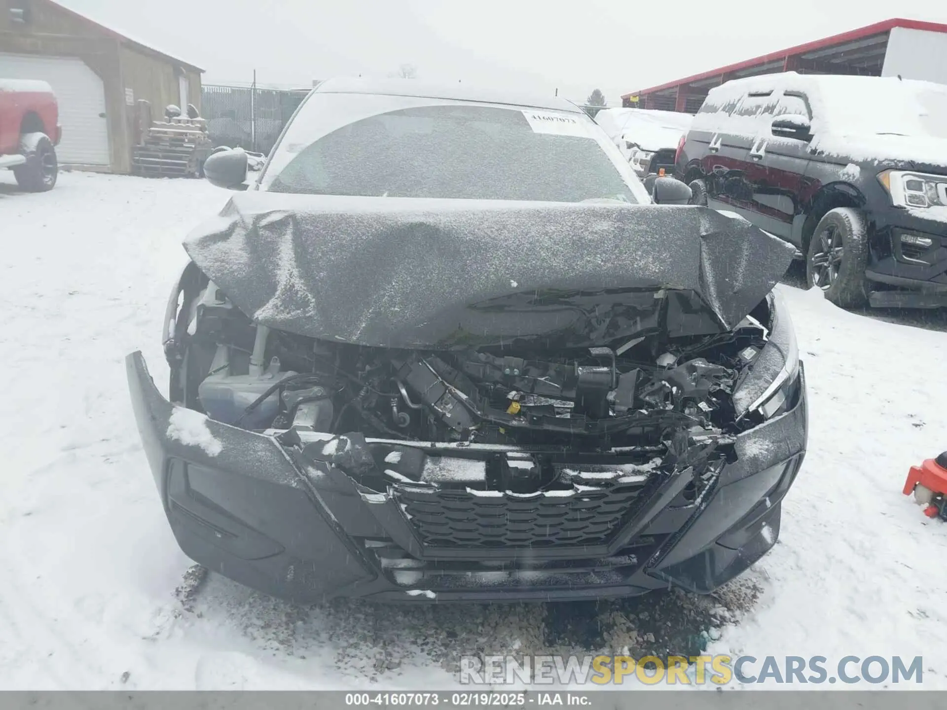 12 Photograph of a damaged car 3N1AB8BV2NY282566 NISSAN SENTRA 2022