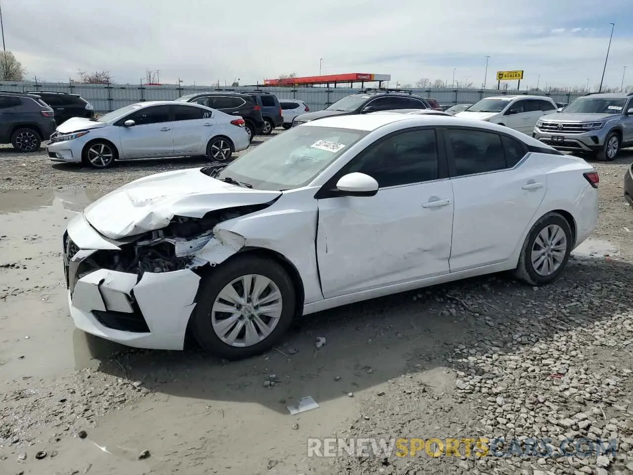 1 Фотография поврежденного автомобиля 3N1AB8BV3NY252315 NISSAN SENTRA 2022