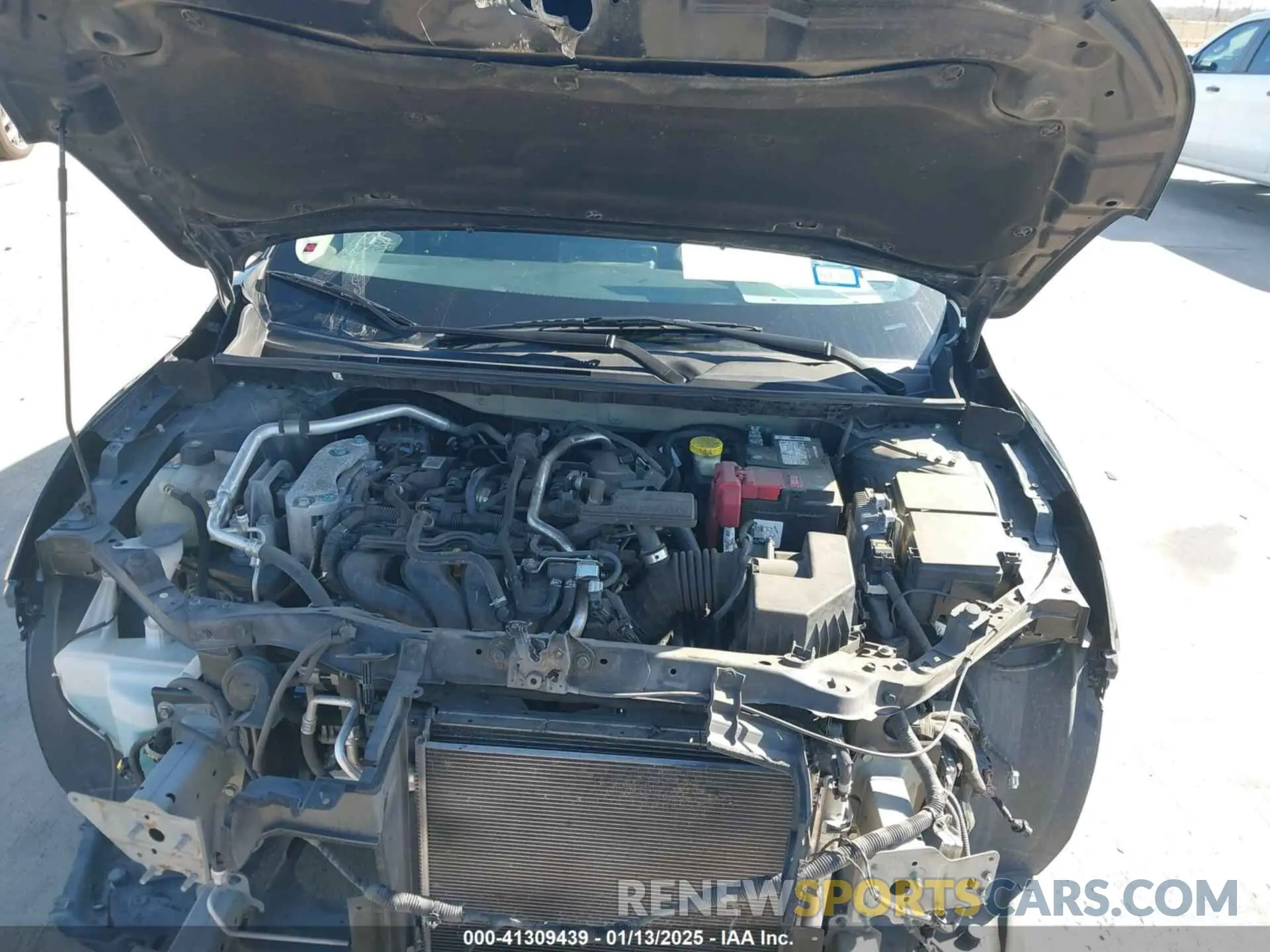 10 Photograph of a damaged car 3N1AB8BV3NY259149 NISSAN SENTRA 2022