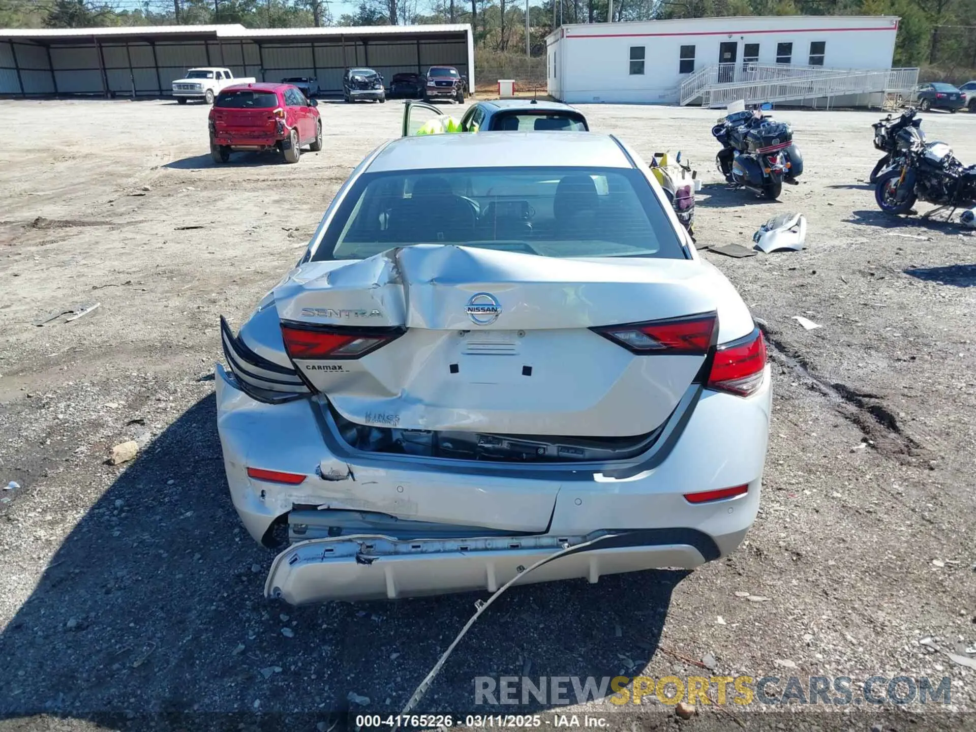 16 Photograph of a damaged car 3N1AB8BV3NY282348 NISSAN SENTRA 2022