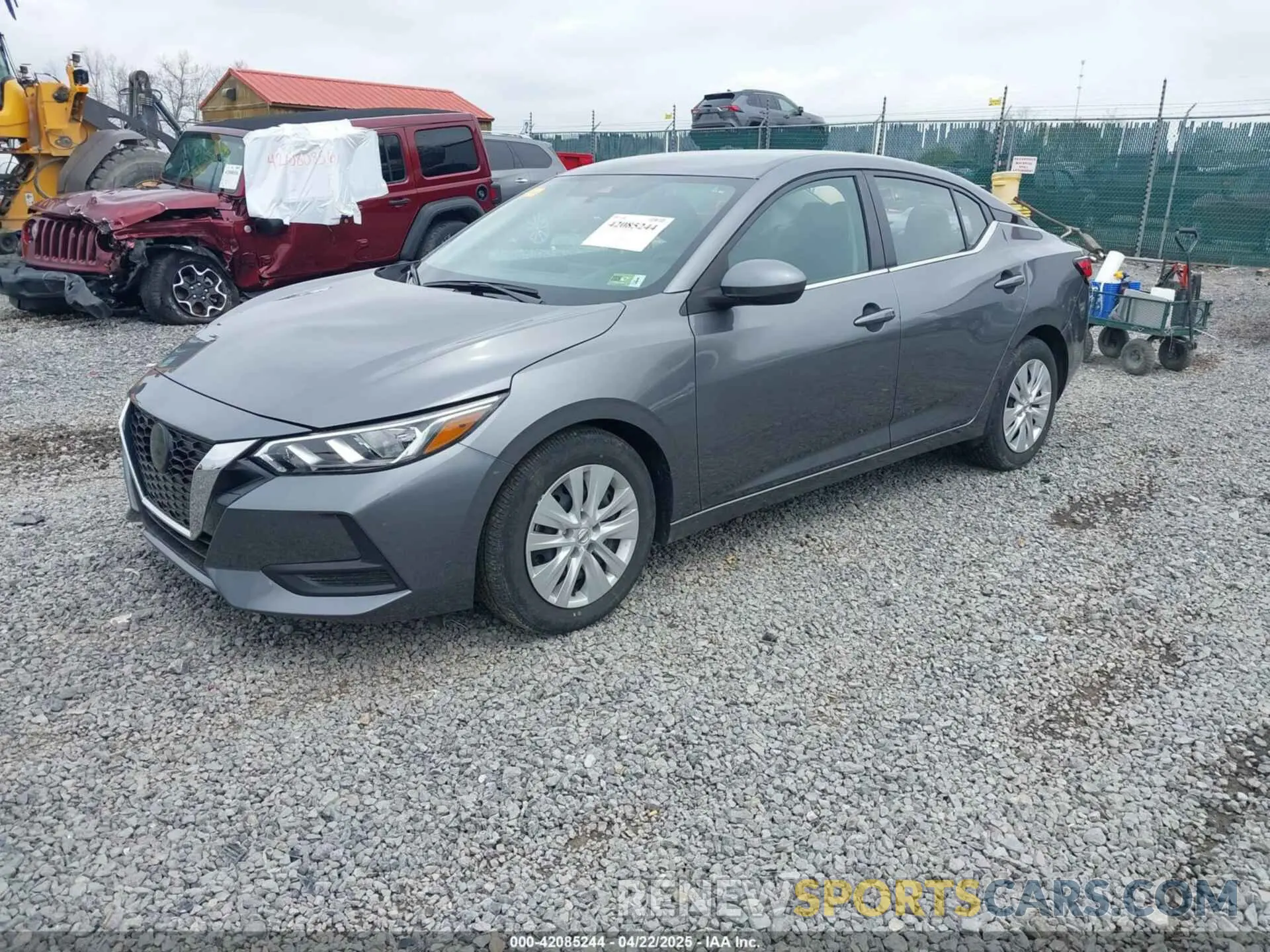 2 Photograph of a damaged car 3N1AB8BV3NY308088 NISSAN SENTRA 2022
