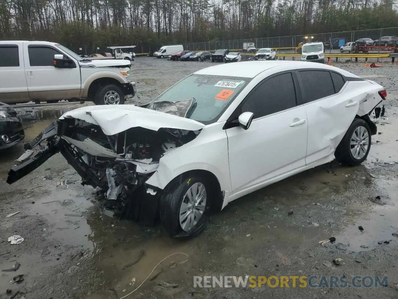 1 Фотография поврежденного автомобиля 3N1AB8BV4NY212115 NISSAN SENTRA 2022