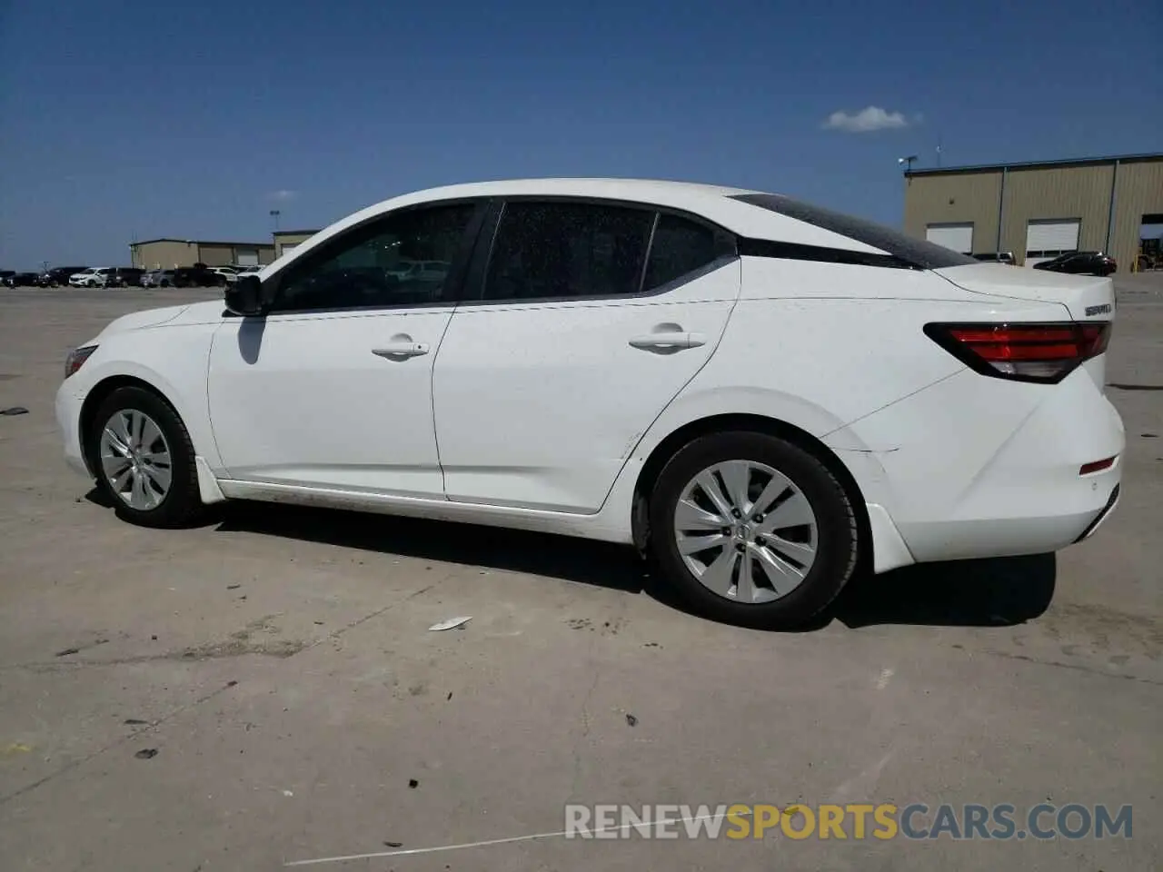 2 Photograph of a damaged car 3N1AB8BV5NY240392 NISSAN SENTRA 2022
