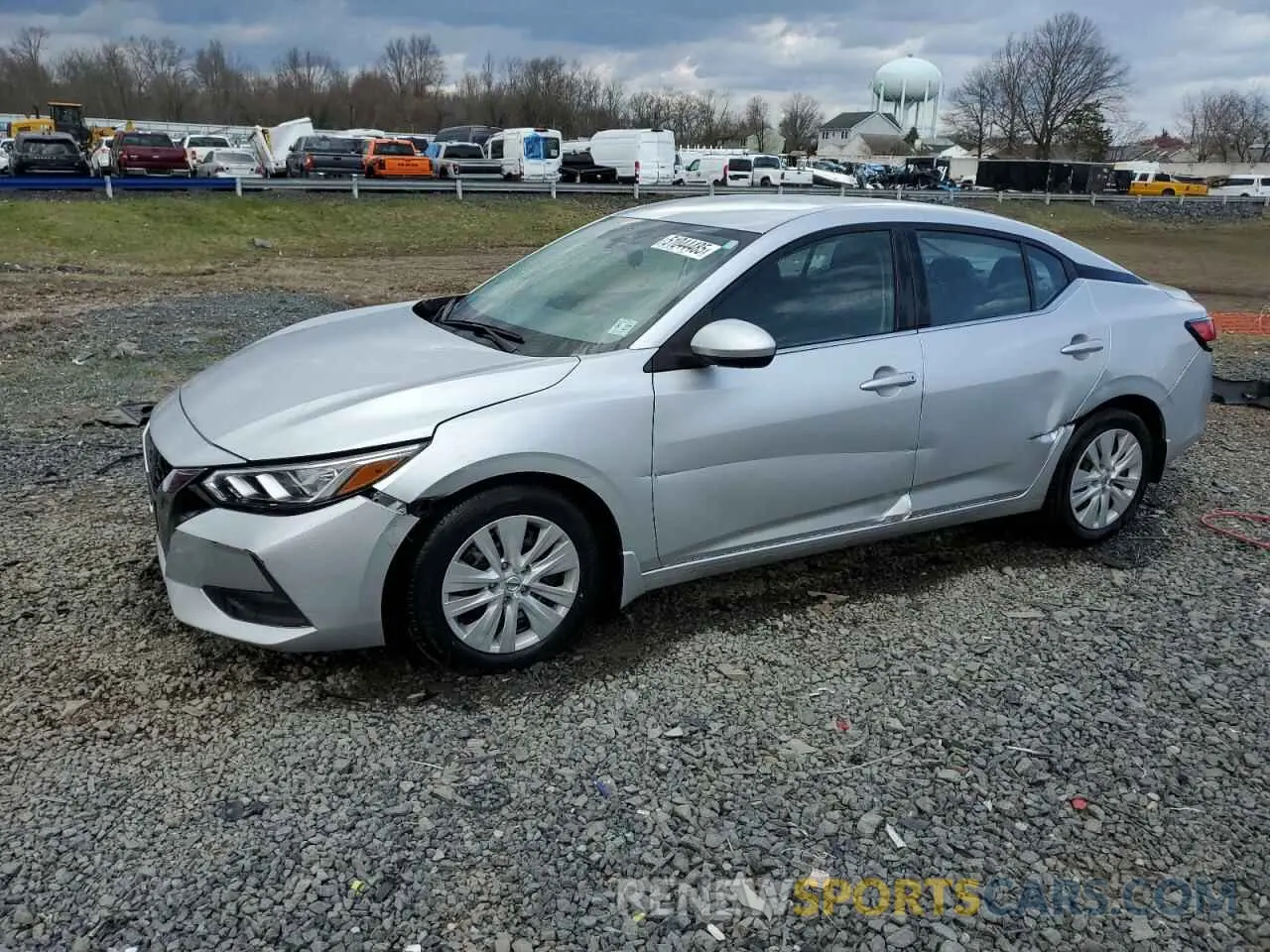1 Photograph of a damaged car 3N1AB8BV5NY260030 NISSAN SENTRA 2022