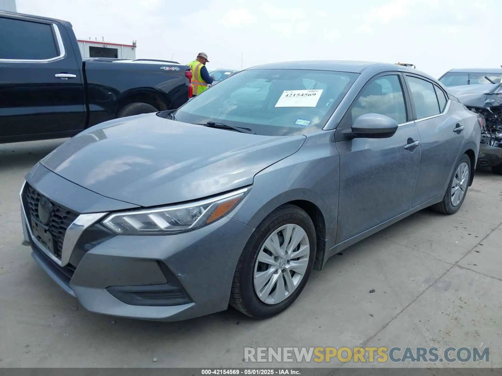 2 Photograph of a damaged car 3N1AB8BV5NY270699 NISSAN SENTRA 2022