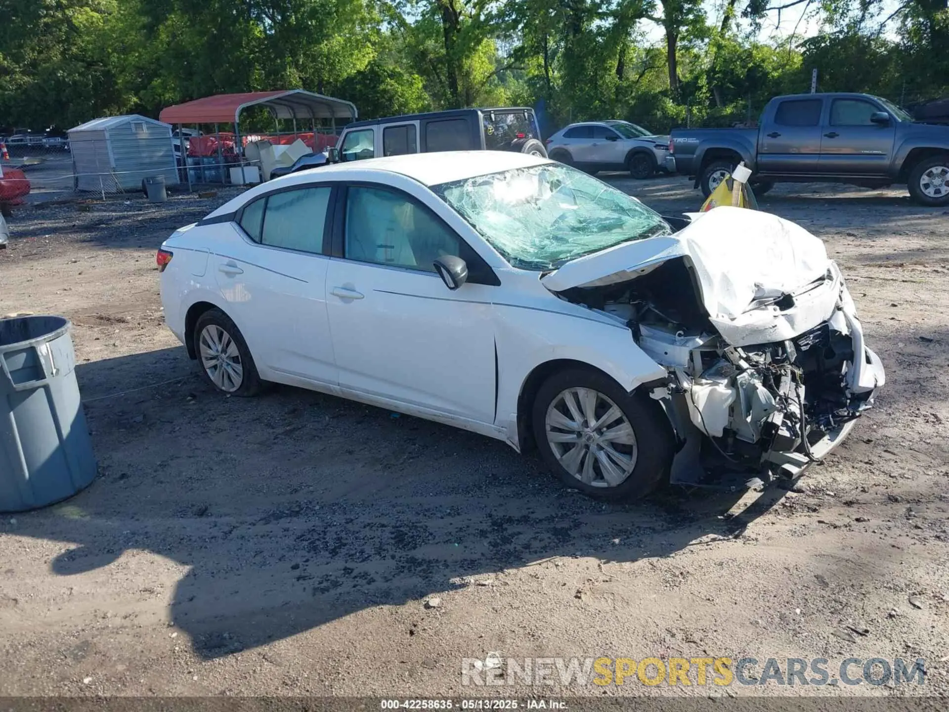 1 Фотография поврежденного автомобиля 3N1AB8BV6NY220958 NISSAN SENTRA 2022