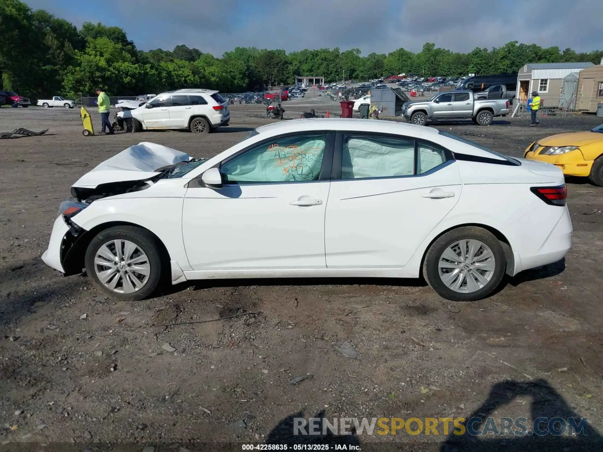 13 Фотография поврежденного автомобиля 3N1AB8BV6NY220958 NISSAN SENTRA 2022