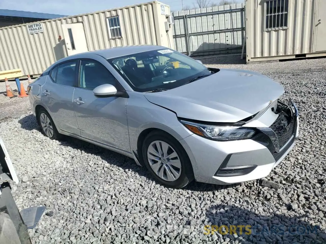 4 Photograph of a damaged car 3N1AB8BV6NY235475 NISSAN SENTRA 2022