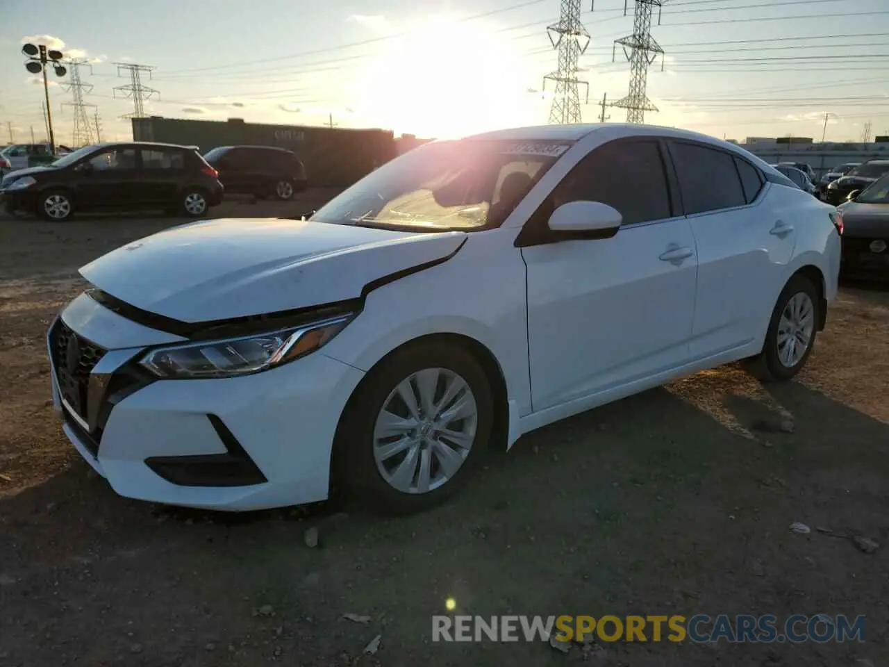 1 Фотография поврежденного автомобиля 3N1AB8BV6NY252874 NISSAN SENTRA 2022