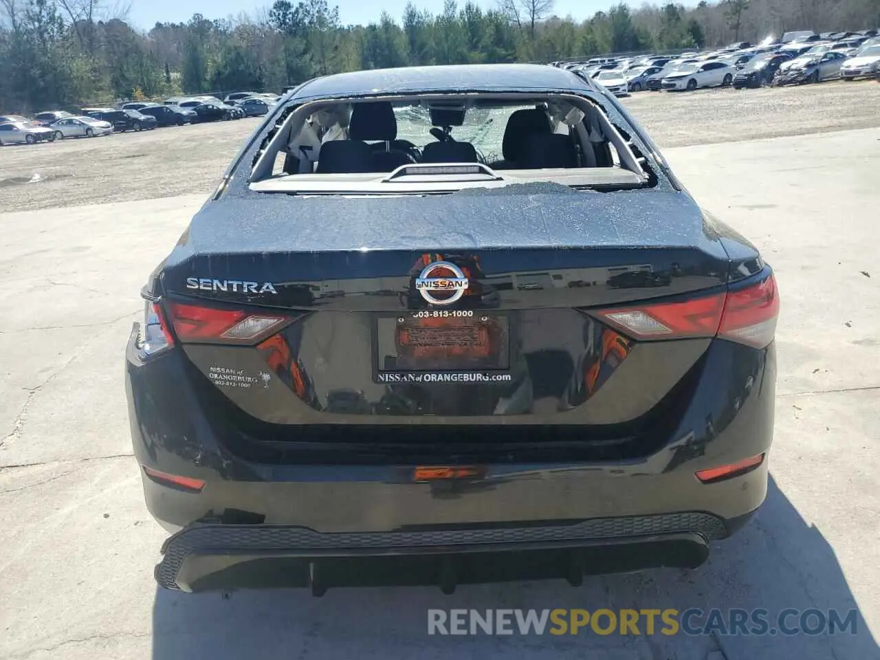 6 Photograph of a damaged car 3N1AB8BV7NY210262 NISSAN SENTRA 2022