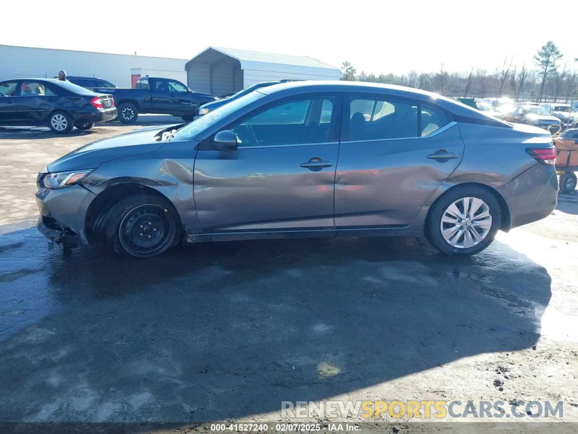 14 Фотография поврежденного автомобиля 3N1AB8BV7NY231435 NISSAN SENTRA 2022
