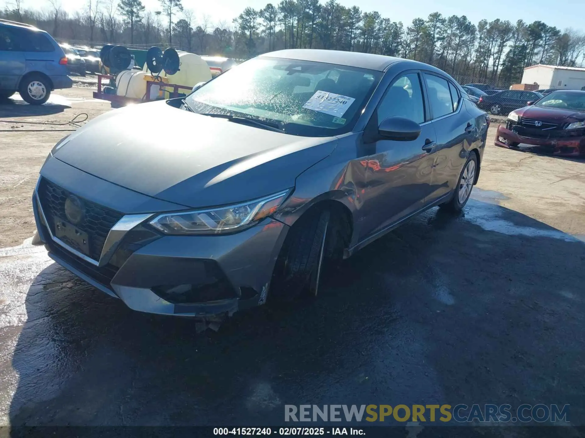 2 Фотография поврежденного автомобиля 3N1AB8BV7NY231435 NISSAN SENTRA 2022