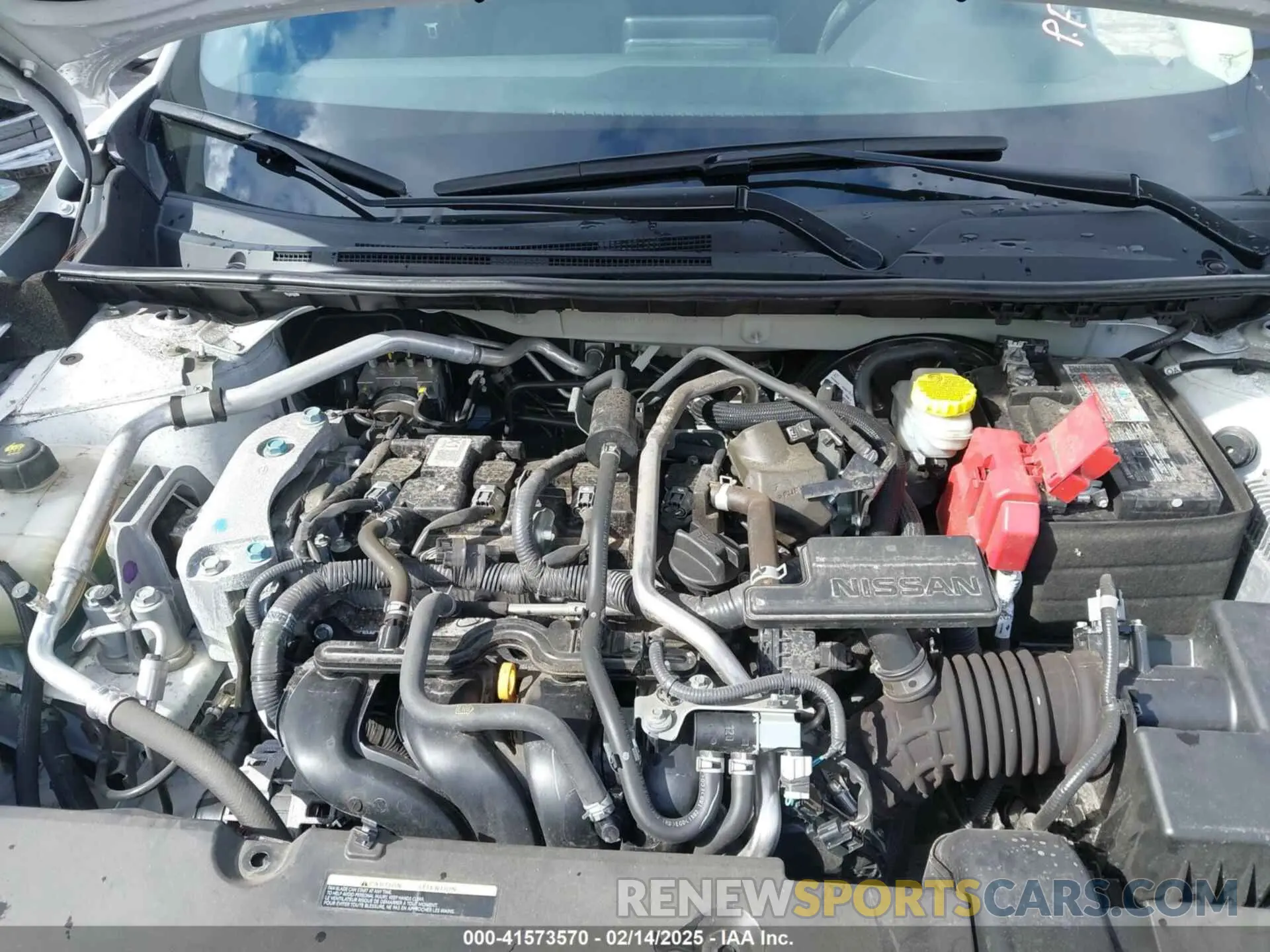 10 Photograph of a damaged car 3N1AB8BV7NY259073 NISSAN SENTRA 2022