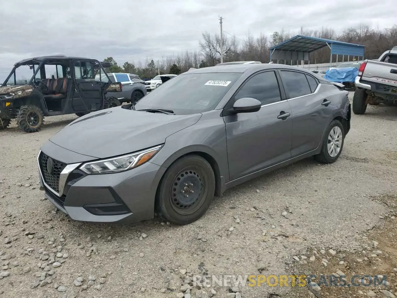 1 Фотография поврежденного автомобиля 3N1AB8BV7NY281834 NISSAN SENTRA 2022