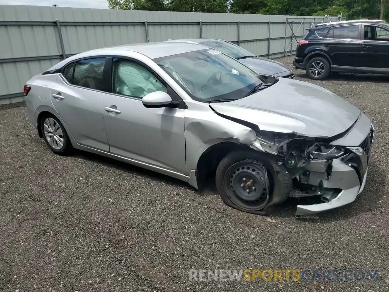 4 Photograph of a damaged car 3N1AB8BV7NY282742 NISSAN SENTRA 2022