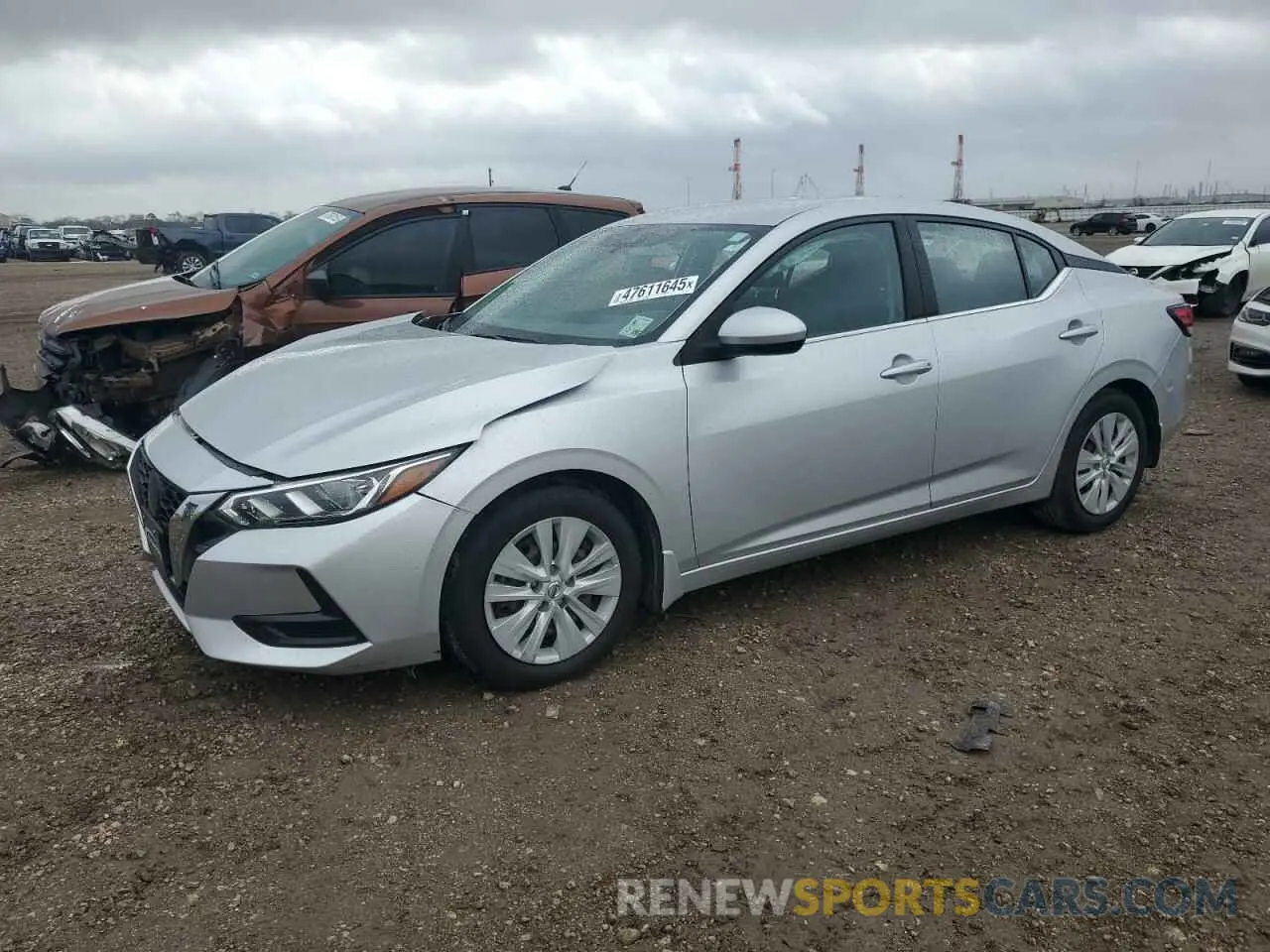 1 Фотография поврежденного автомобиля 3N1AB8BV8NY211548 NISSAN SENTRA 2022