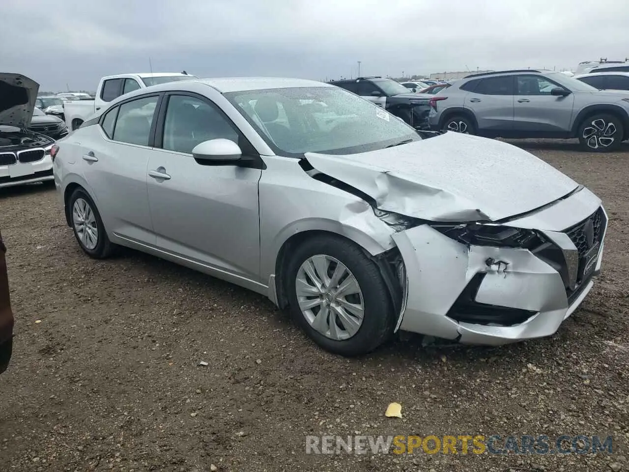 4 Фотография поврежденного автомобиля 3N1AB8BV8NY211548 NISSAN SENTRA 2022