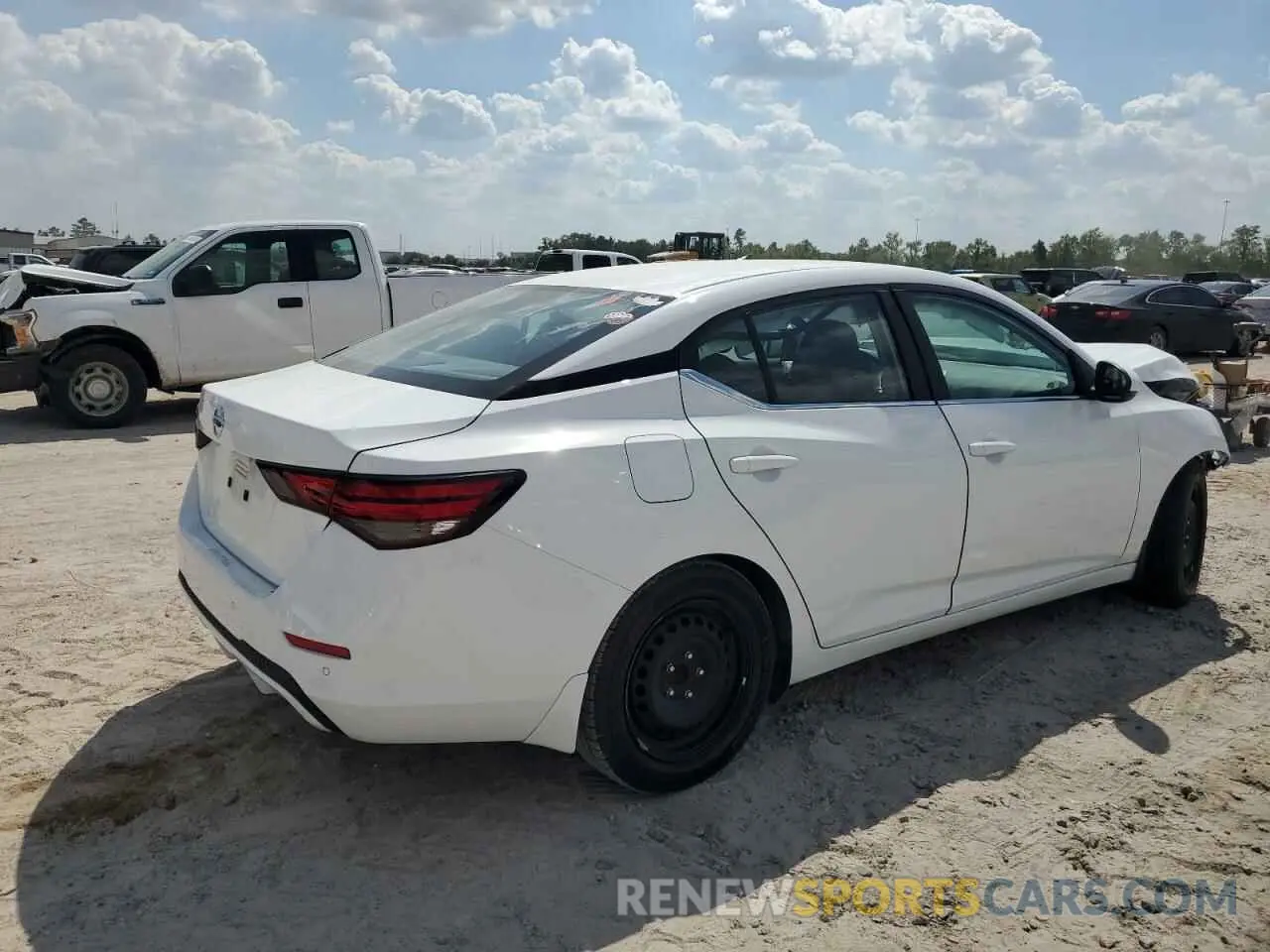 3 Photograph of a damaged car 3N1AB8BV8NY227149 NISSAN SENTRA 2022
