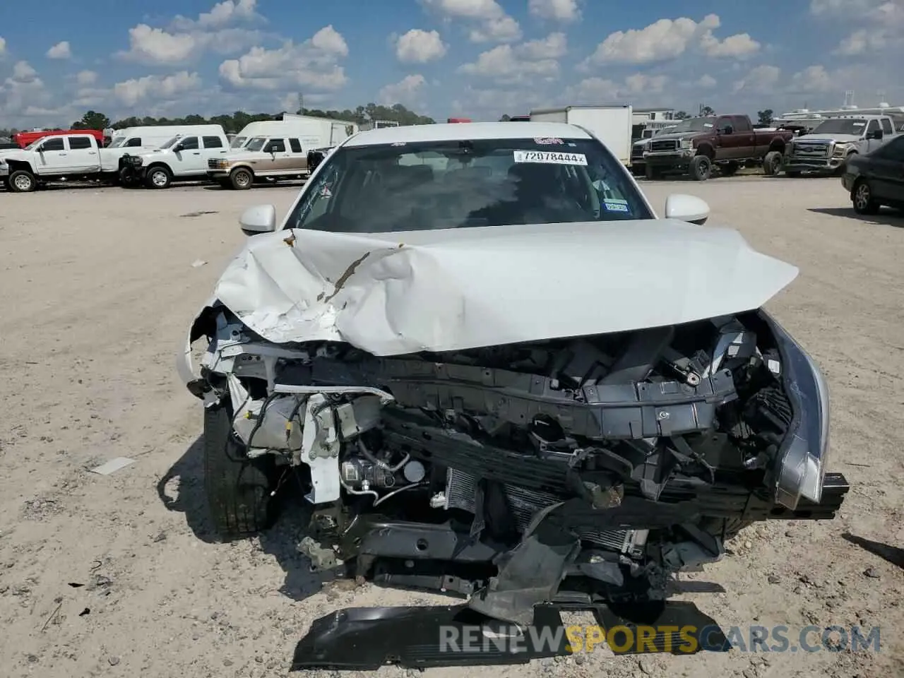 5 Photograph of a damaged car 3N1AB8BV8NY227149 NISSAN SENTRA 2022