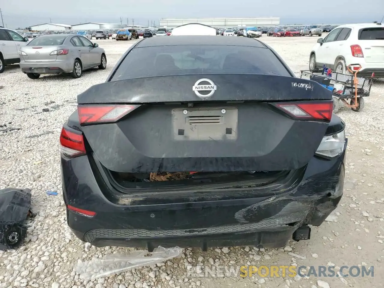 6 Photograph of a damaged car 3N1AB8BV8NY237258 NISSAN SENTRA 2022