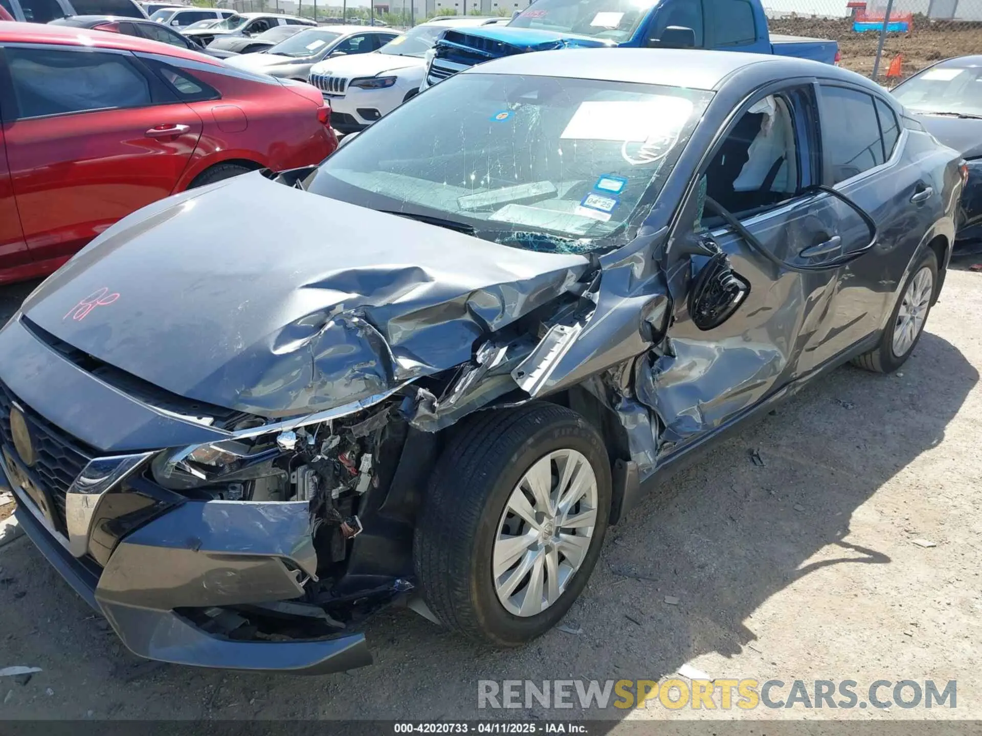 6 Photograph of a damaged car 3N1AB8BV8NY260166 NISSAN SENTRA 2022