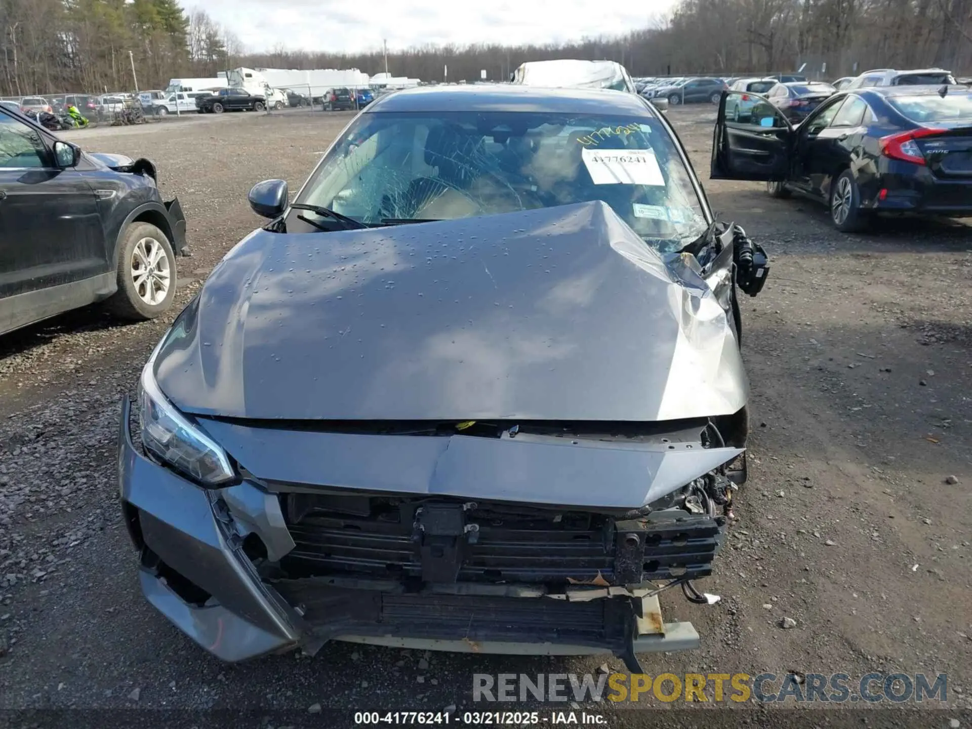 12 Photograph of a damaged car 3N1AB8BV8NY278120 NISSAN SENTRA 2022