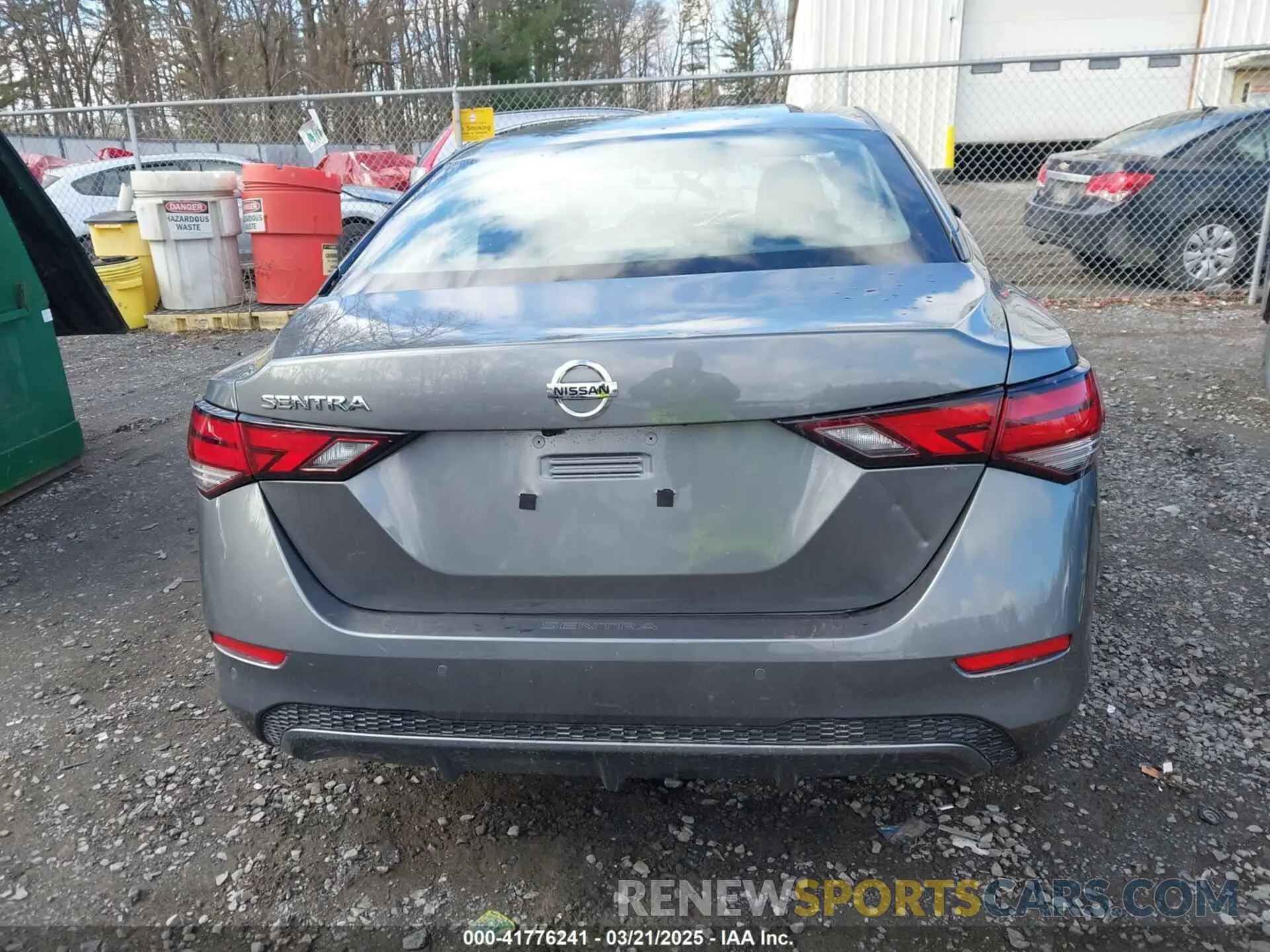 16 Photograph of a damaged car 3N1AB8BV8NY278120 NISSAN SENTRA 2022