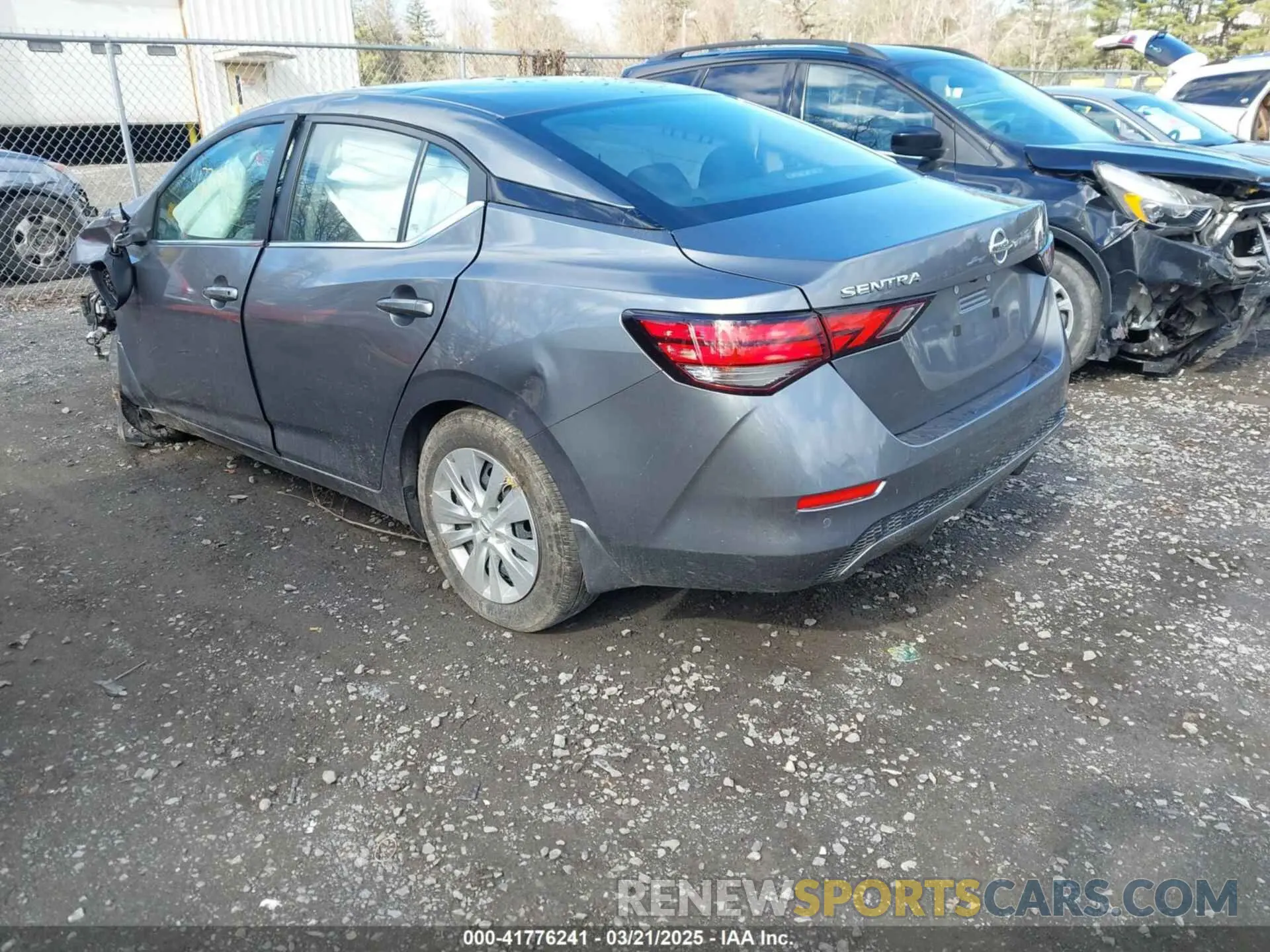 3 Photograph of a damaged car 3N1AB8BV8NY278120 NISSAN SENTRA 2022