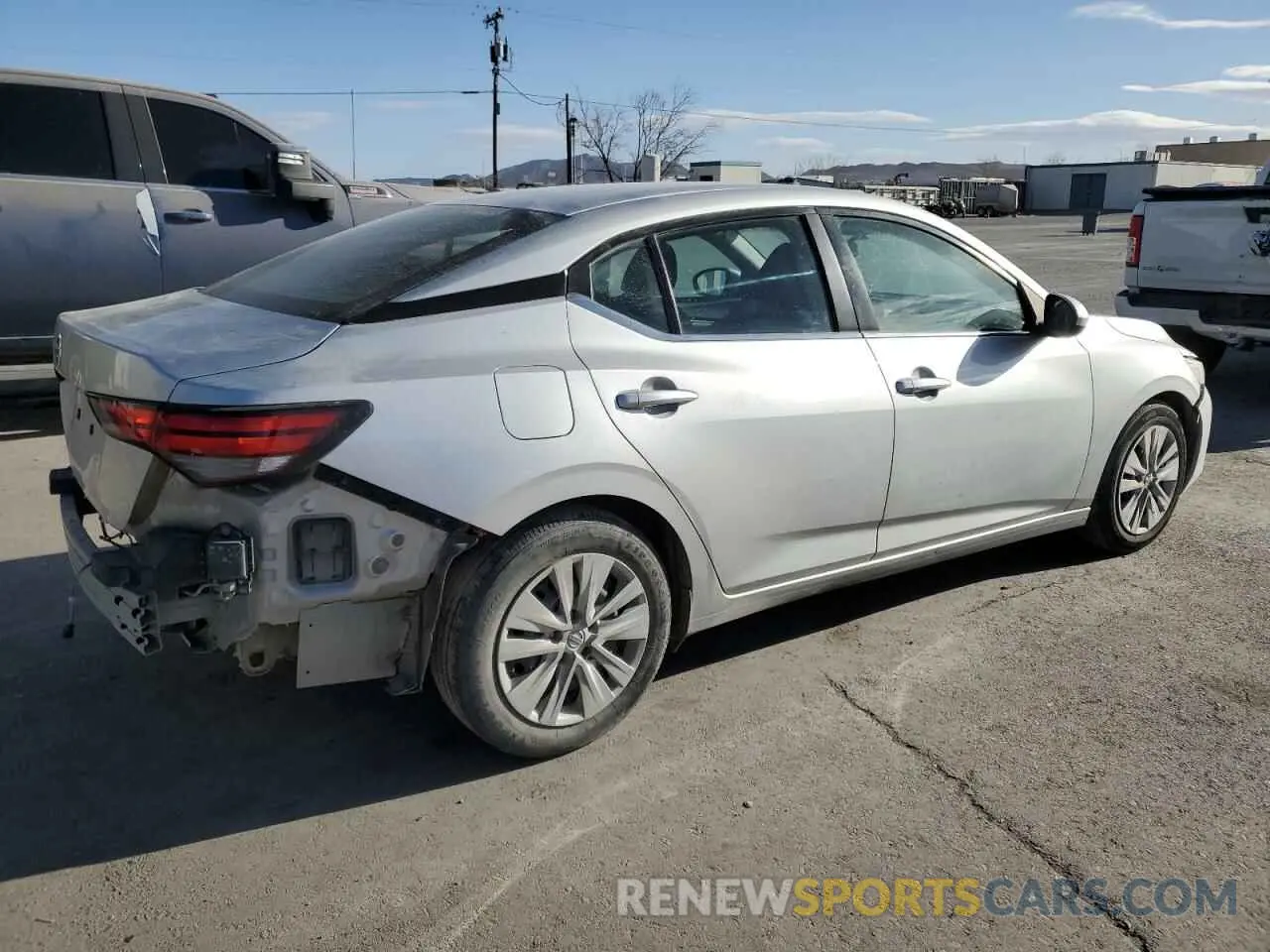 3 Photograph of a damaged car 3N1AB8BV8NY279008 NISSAN SENTRA 2022
